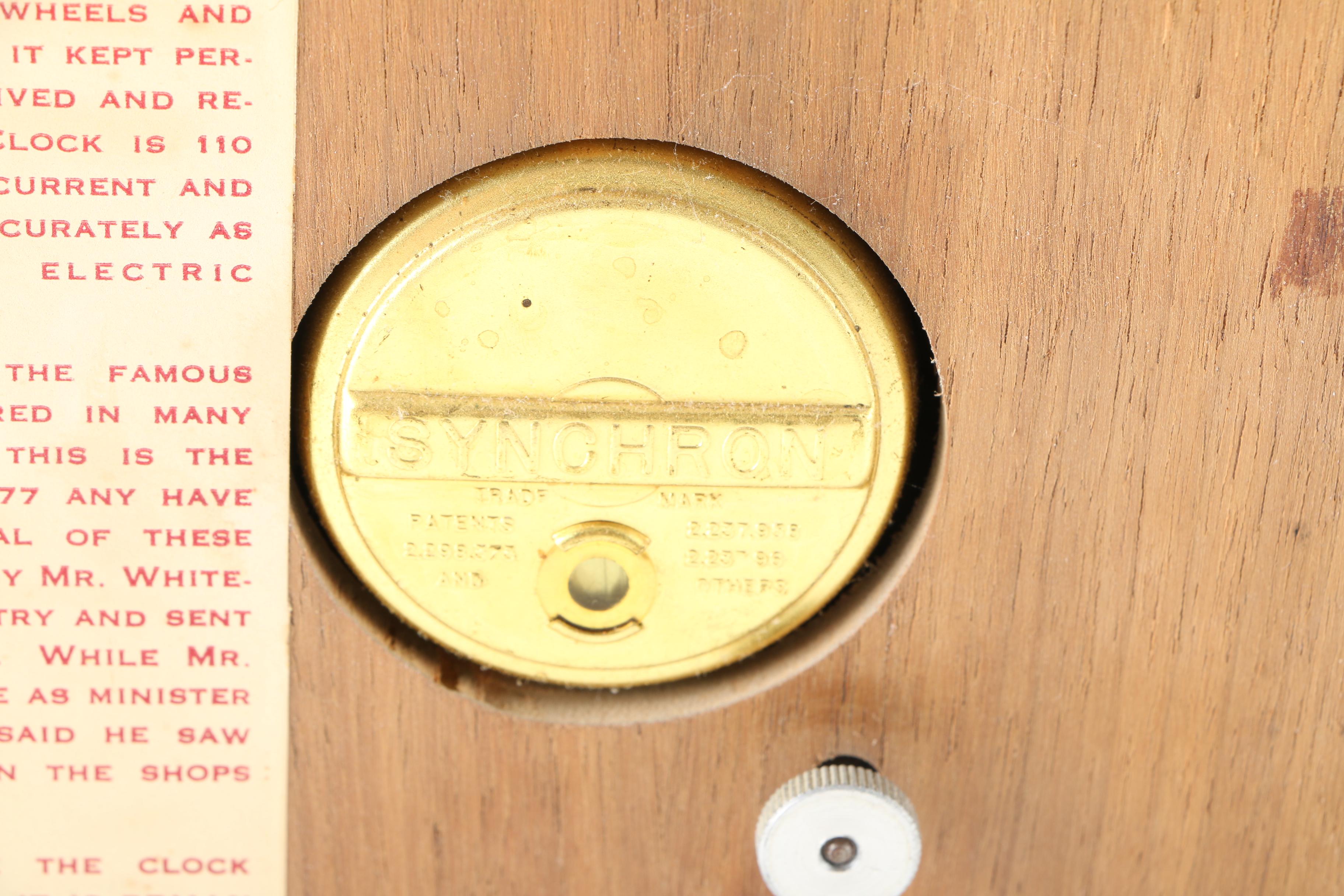 Vintage Franklin Wall Clock