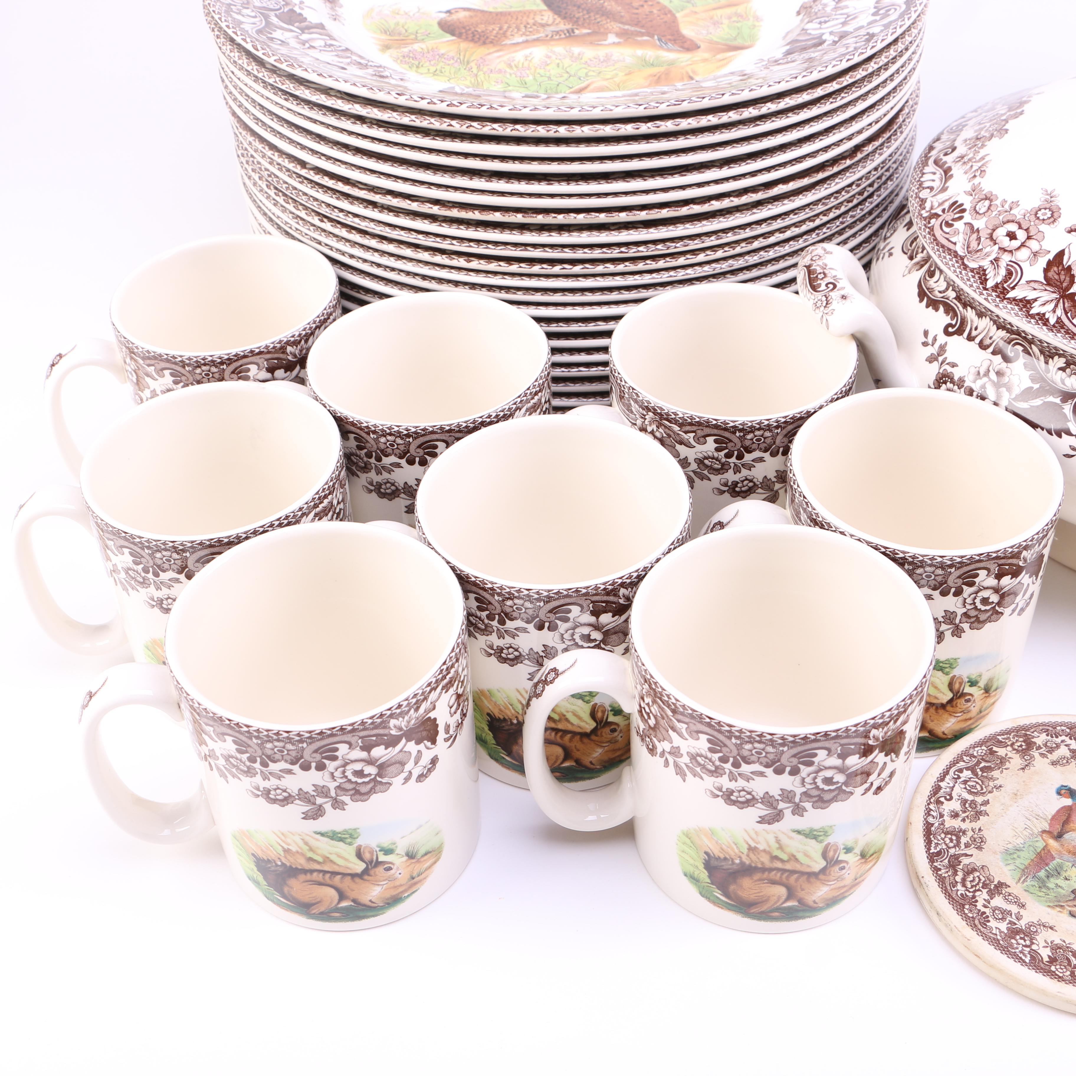 Spode "Woodland" China Set