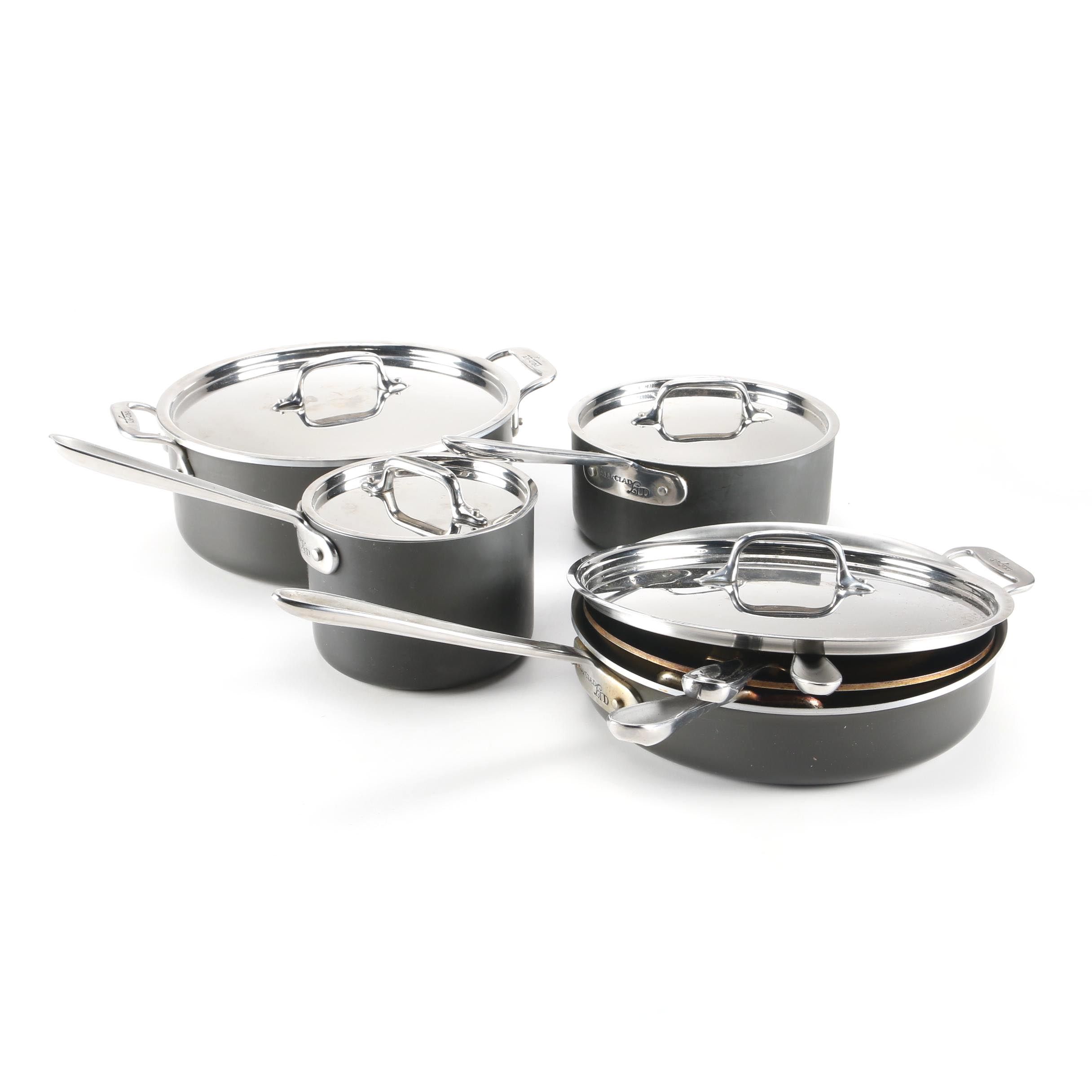 Pots and Pans Cookware Set Including Emeril and All-Clad Ltd.