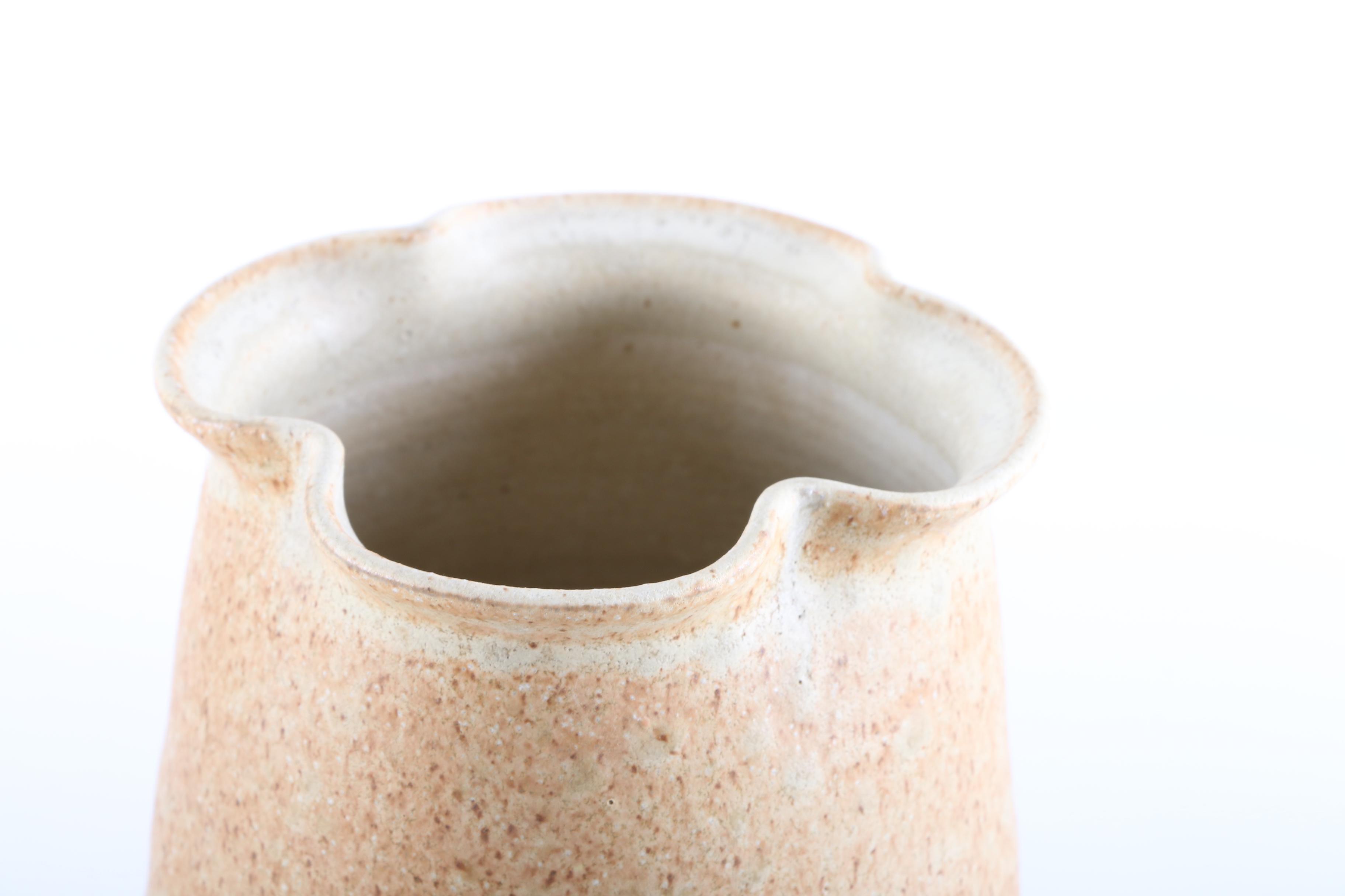 Set of Five Hand Thrown Stoneware Vessels