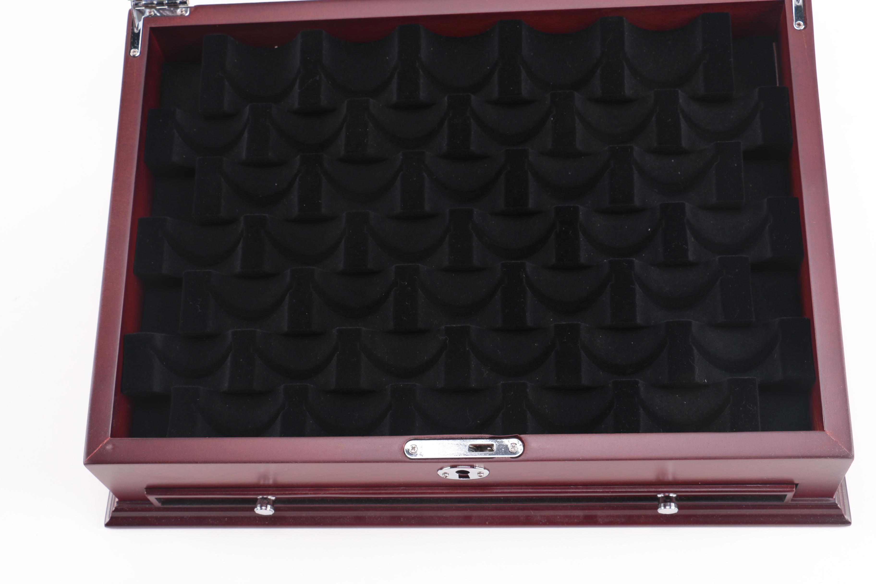 Assorted Coin Collecting Cases