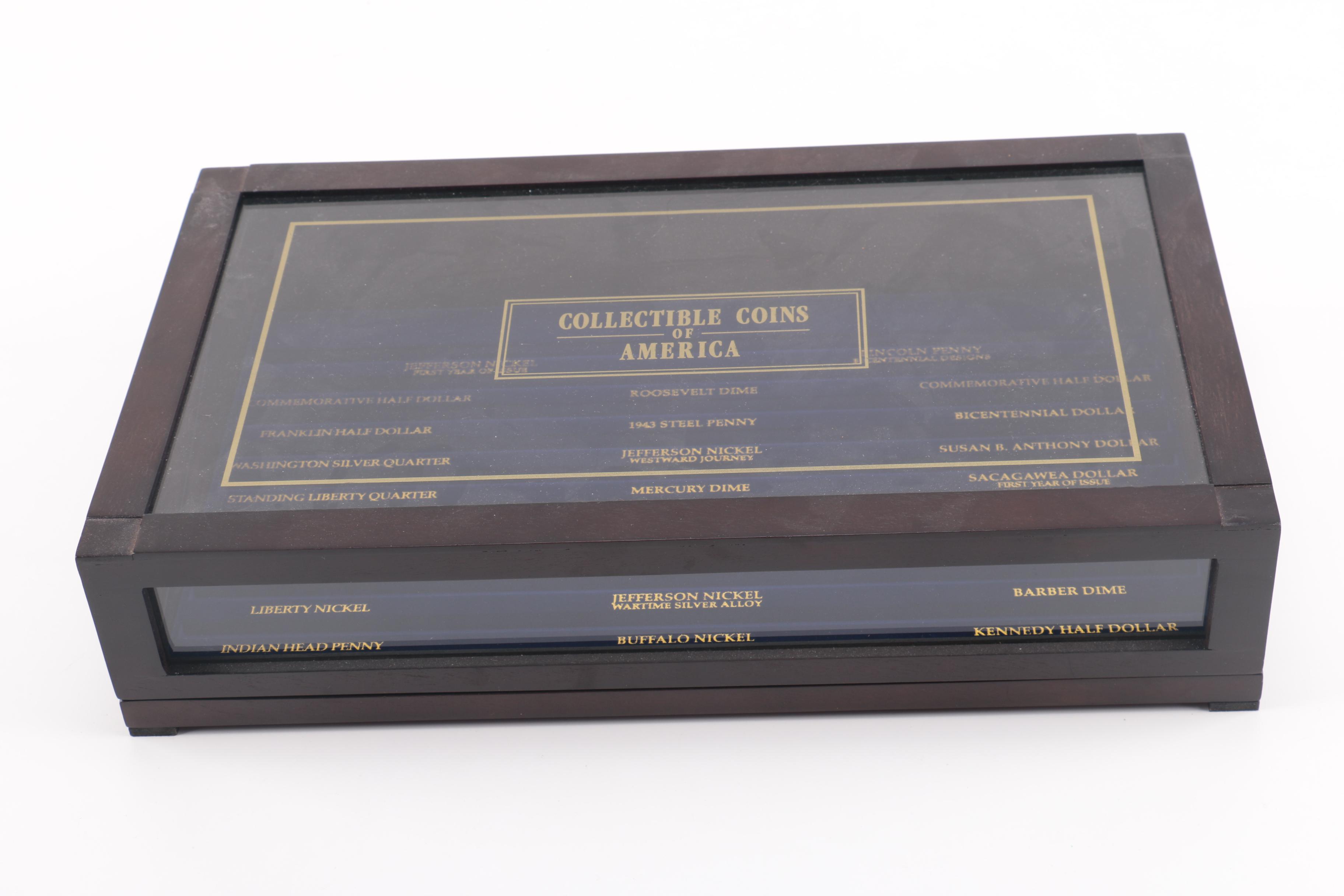 Assorted Coin Collecting Cases