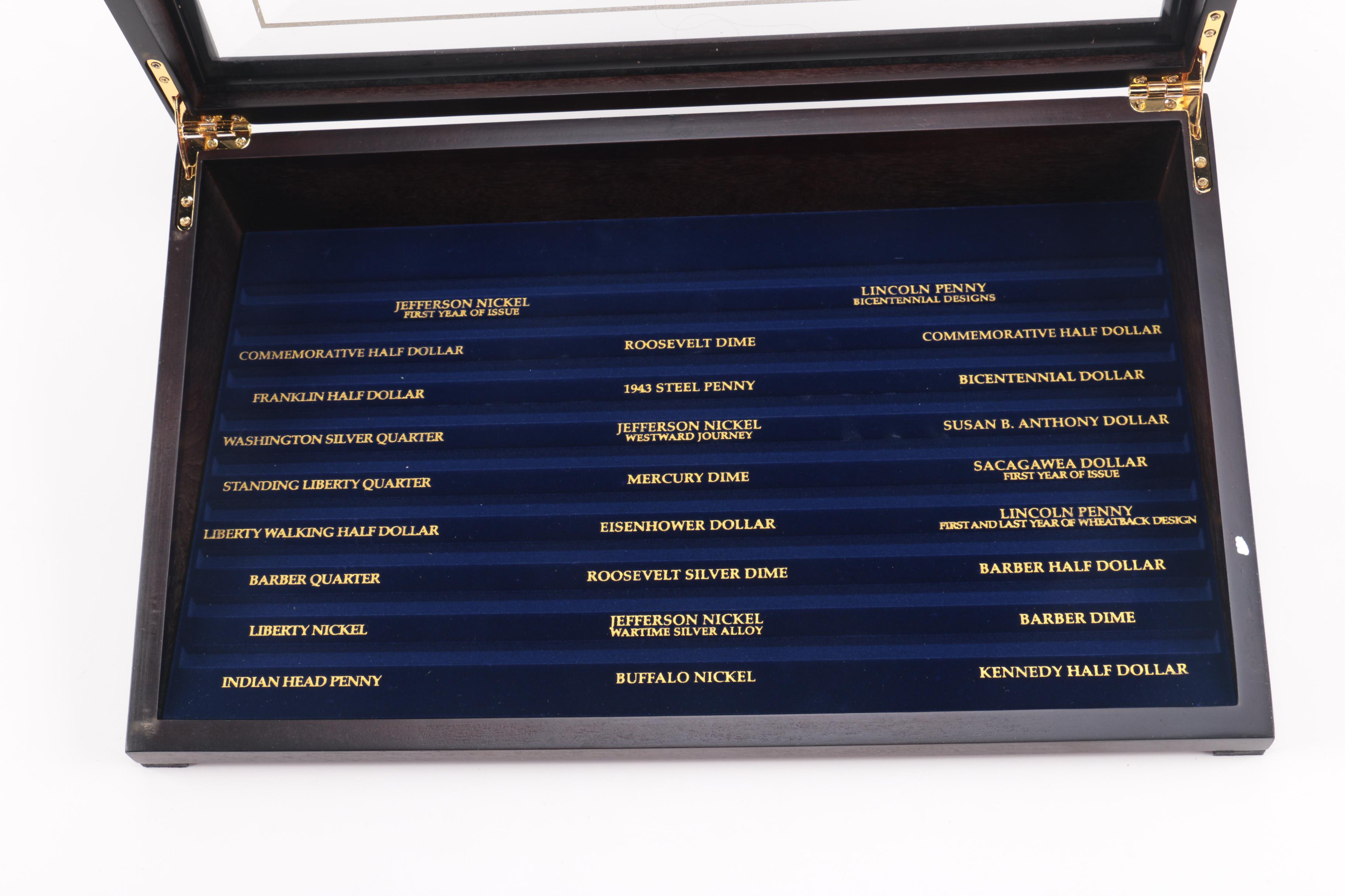 Assorted Coin Collecting Cases