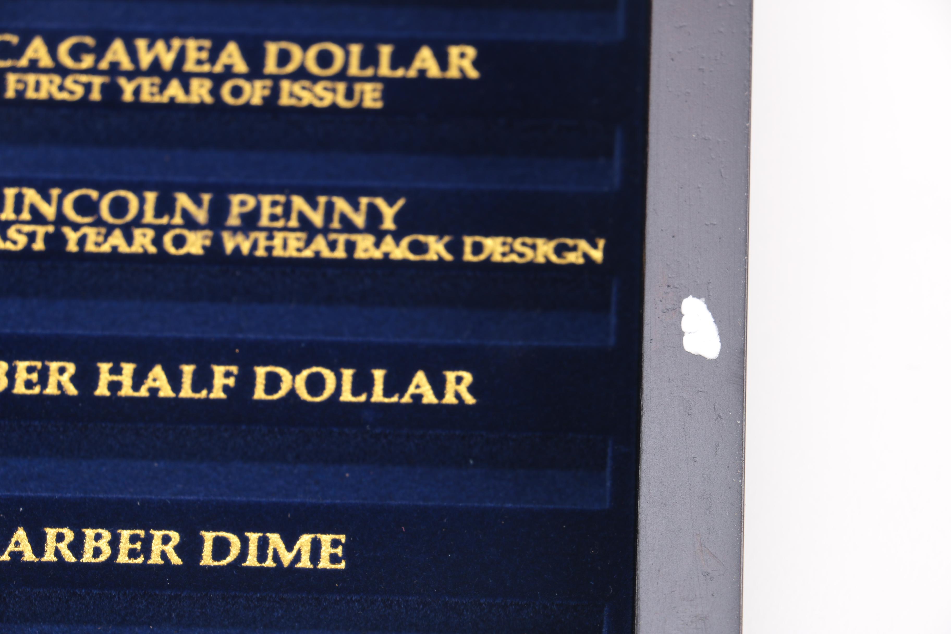 Assorted Coin Collecting Cases