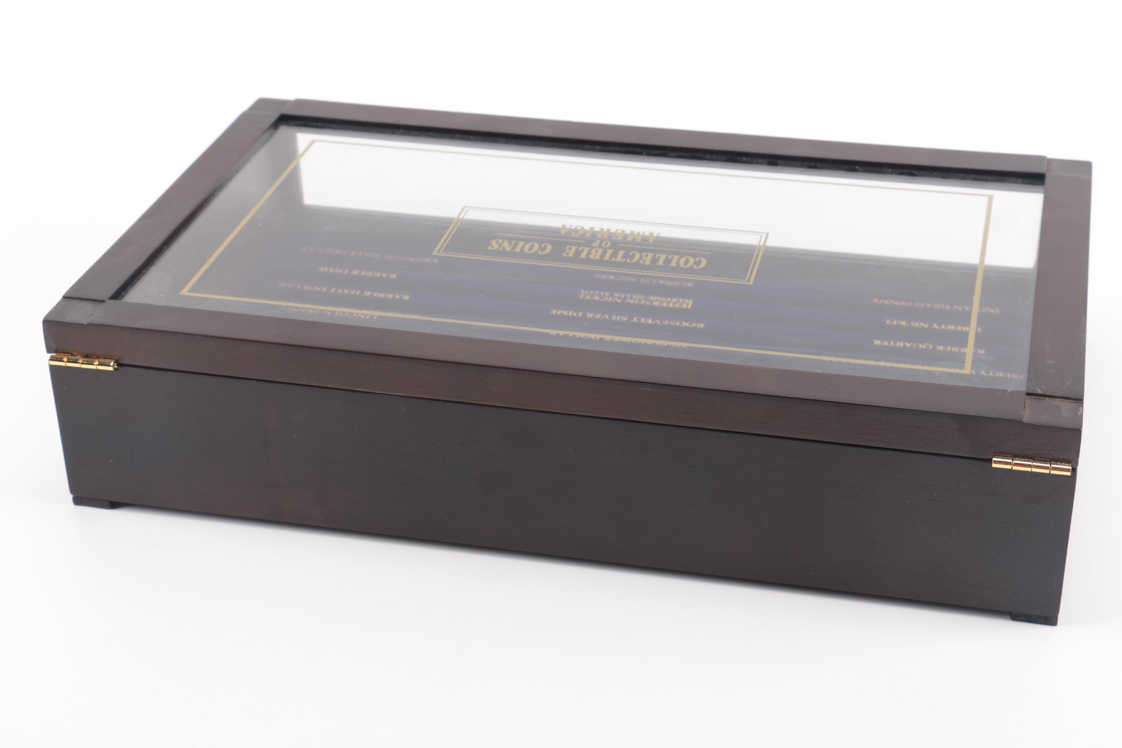 Assorted Coin Collecting Cases