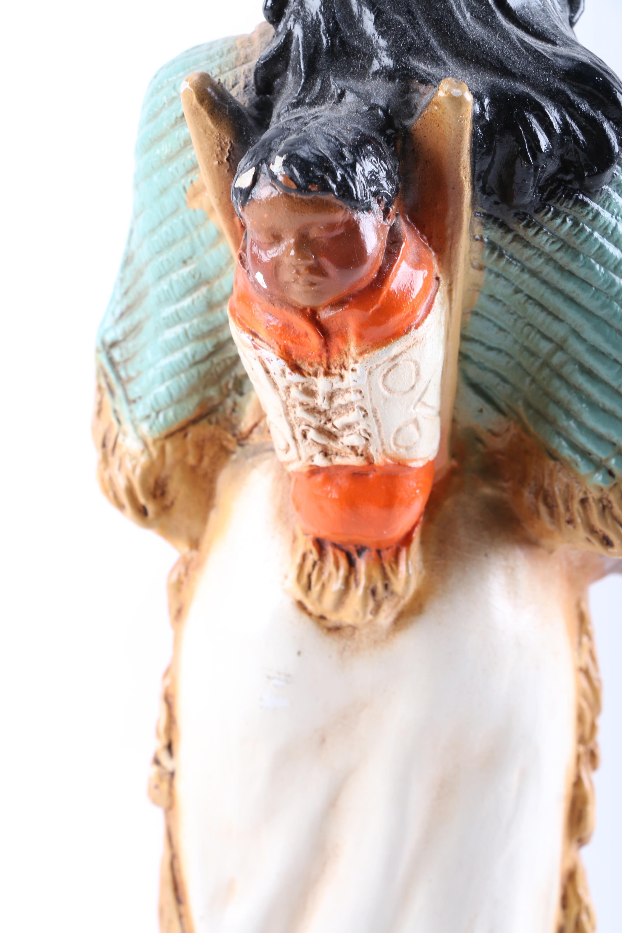 HOMCO Woman with Child Figurine