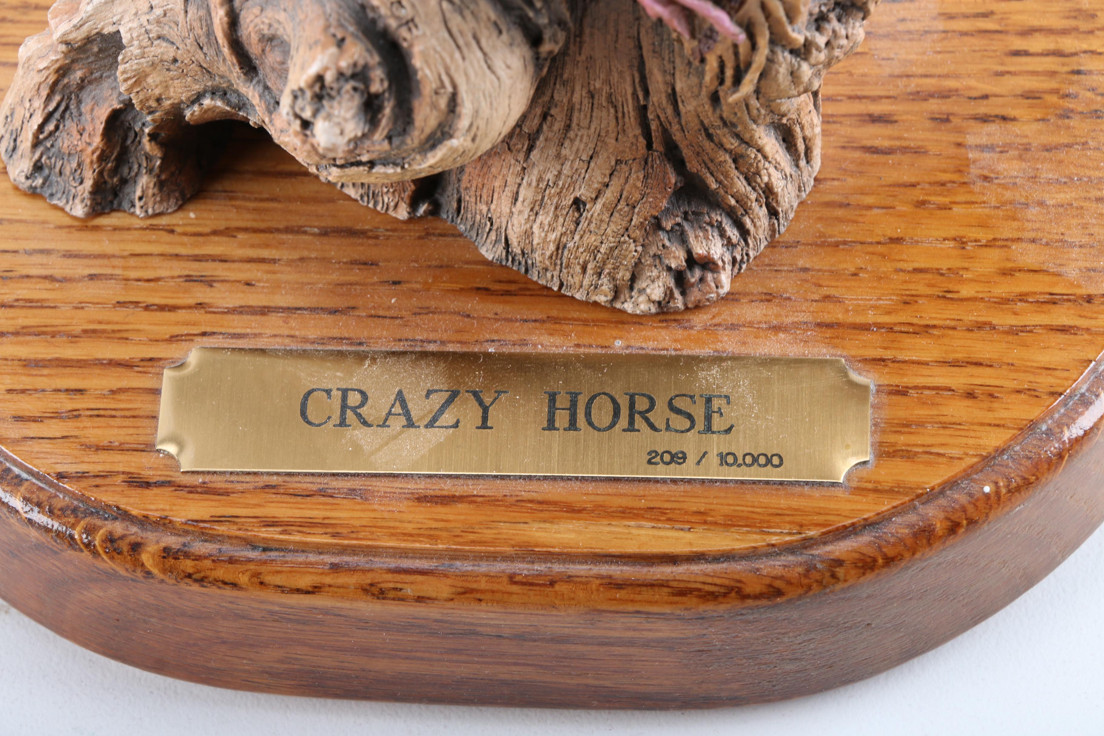 Crazy Horse Resin Bust