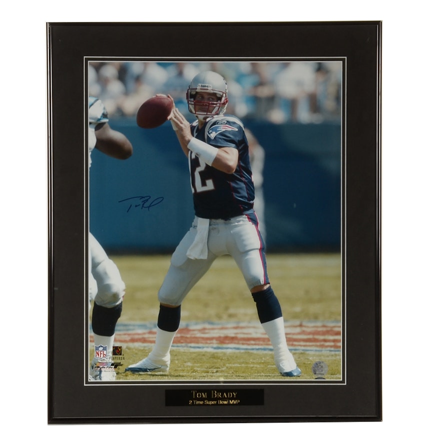 Tom Brady Signed Photo  COA