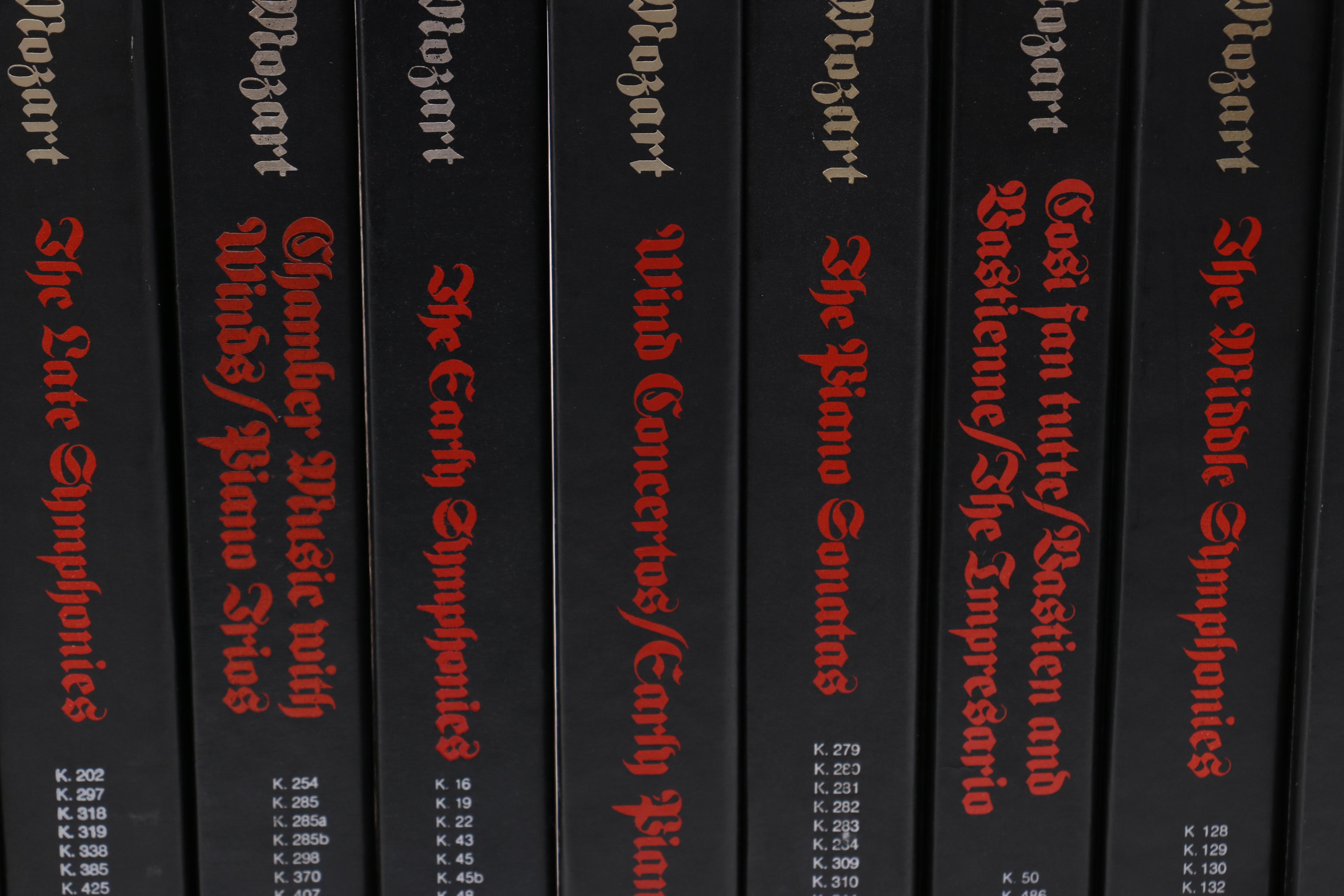 Time-Life Mozart LP Box Sets Collection