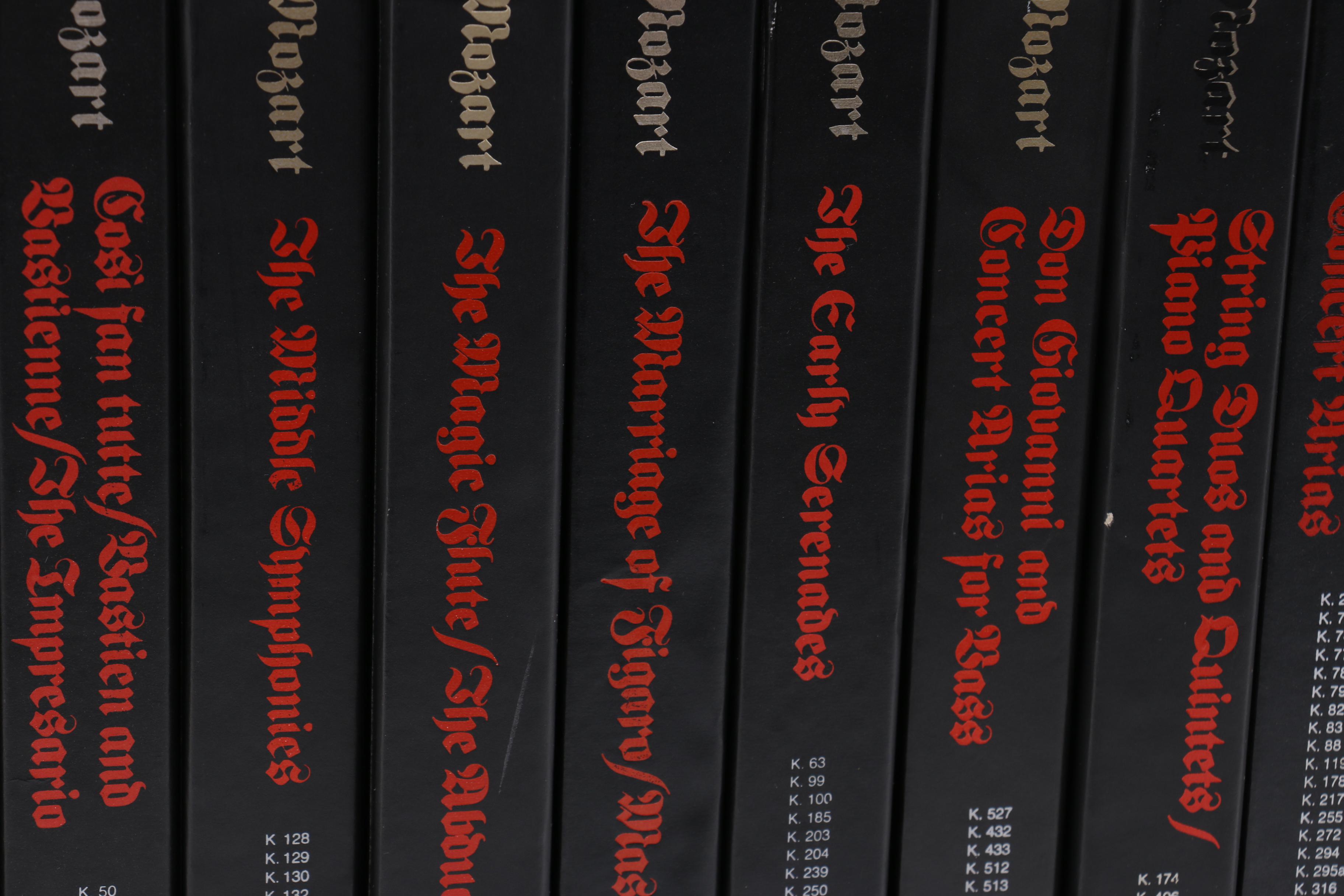 Time-Life Mozart LP Box Sets Collection