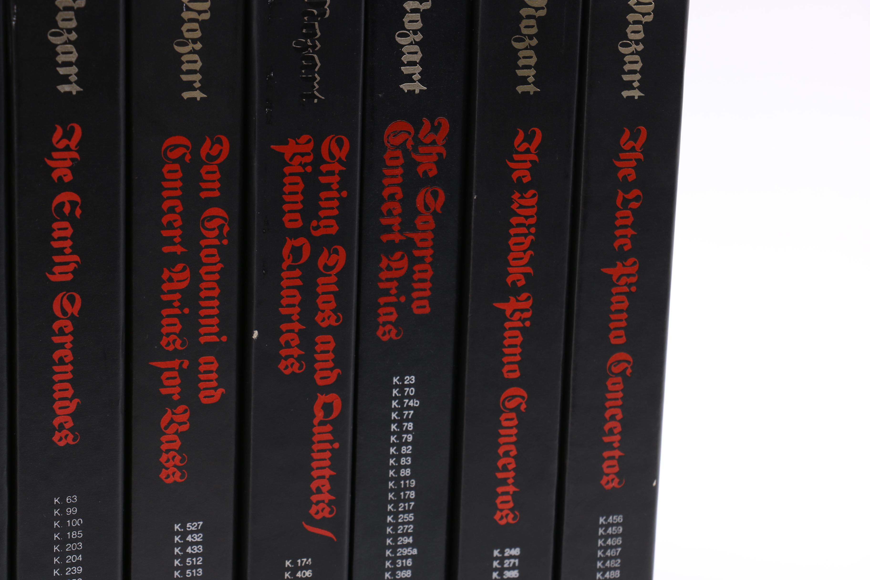 Time-Life Mozart LP Box Sets Collection