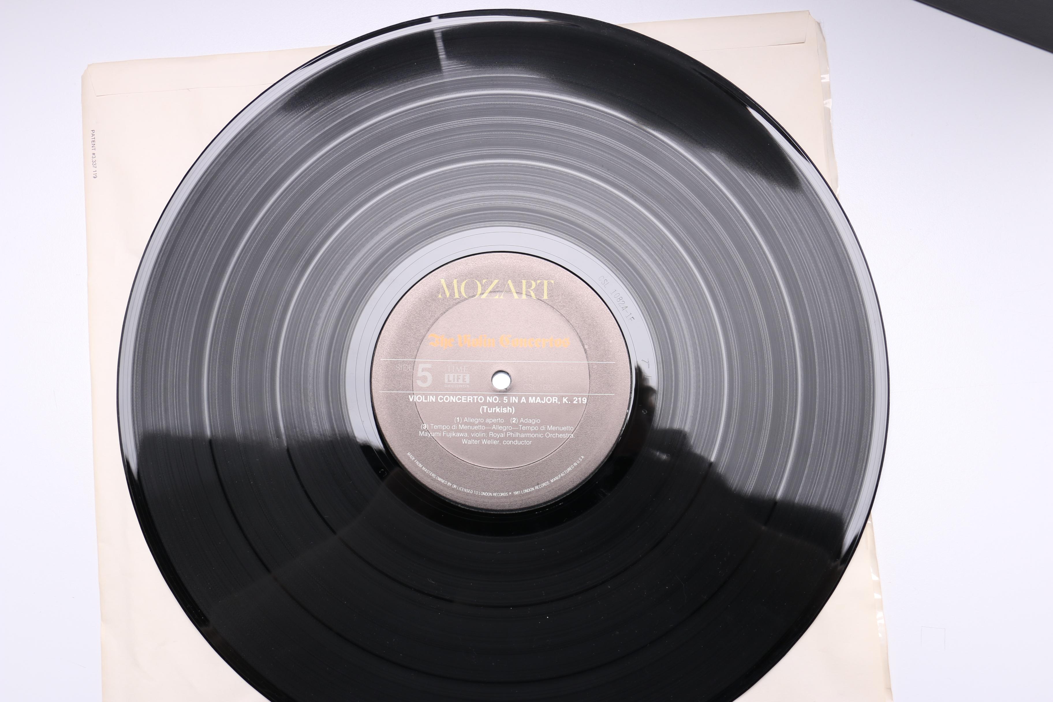 Time-Life Mozart LP Box Sets Collection