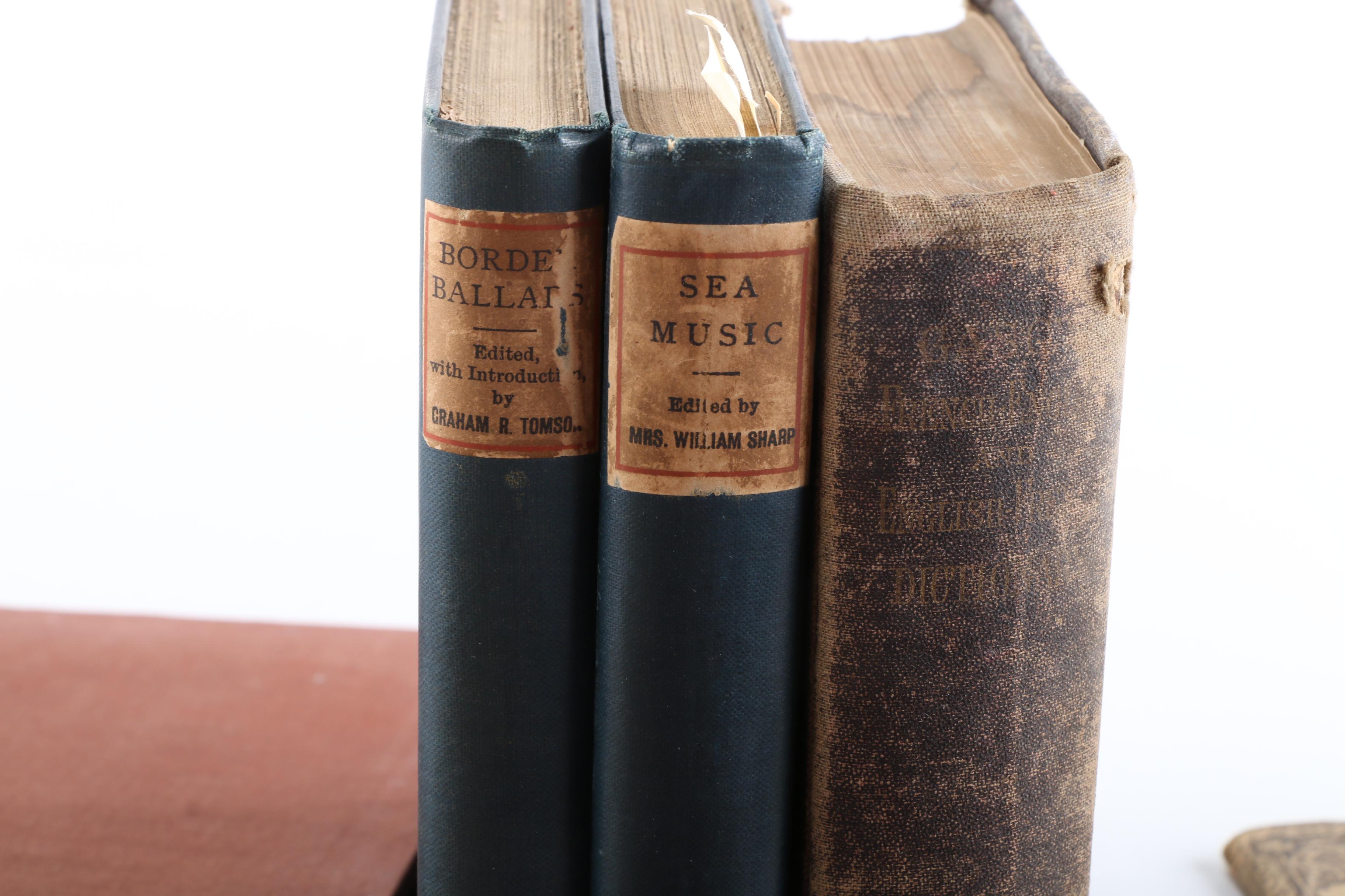 Assorted Vintage and Antique Books