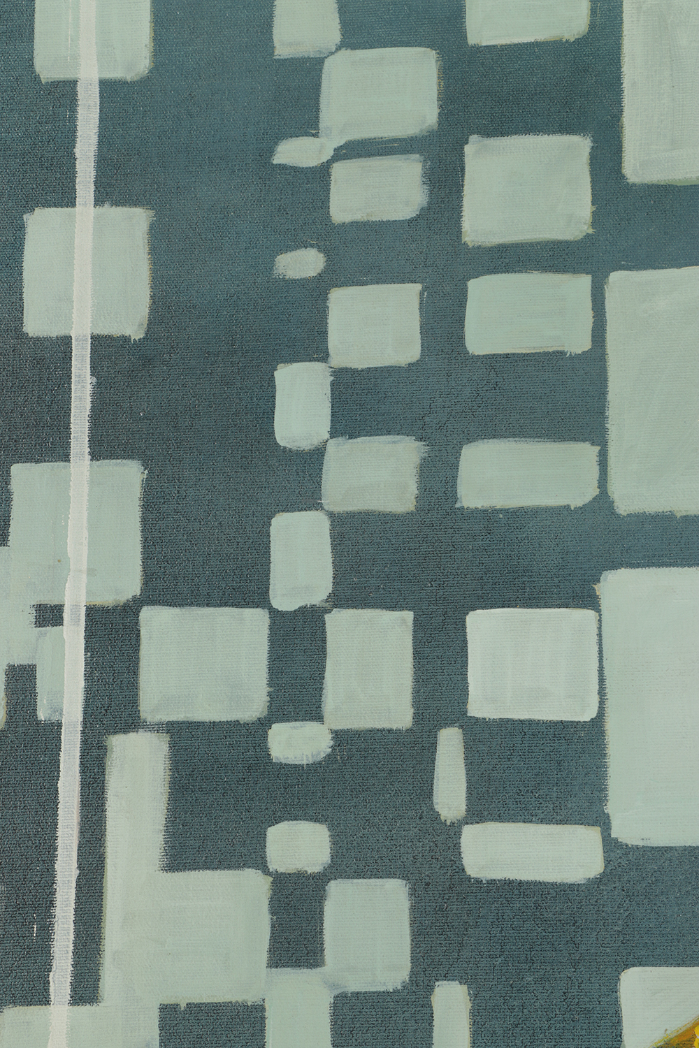 Alfred G. Huber Oil Painting on Canvas Art Deco Style Portrait