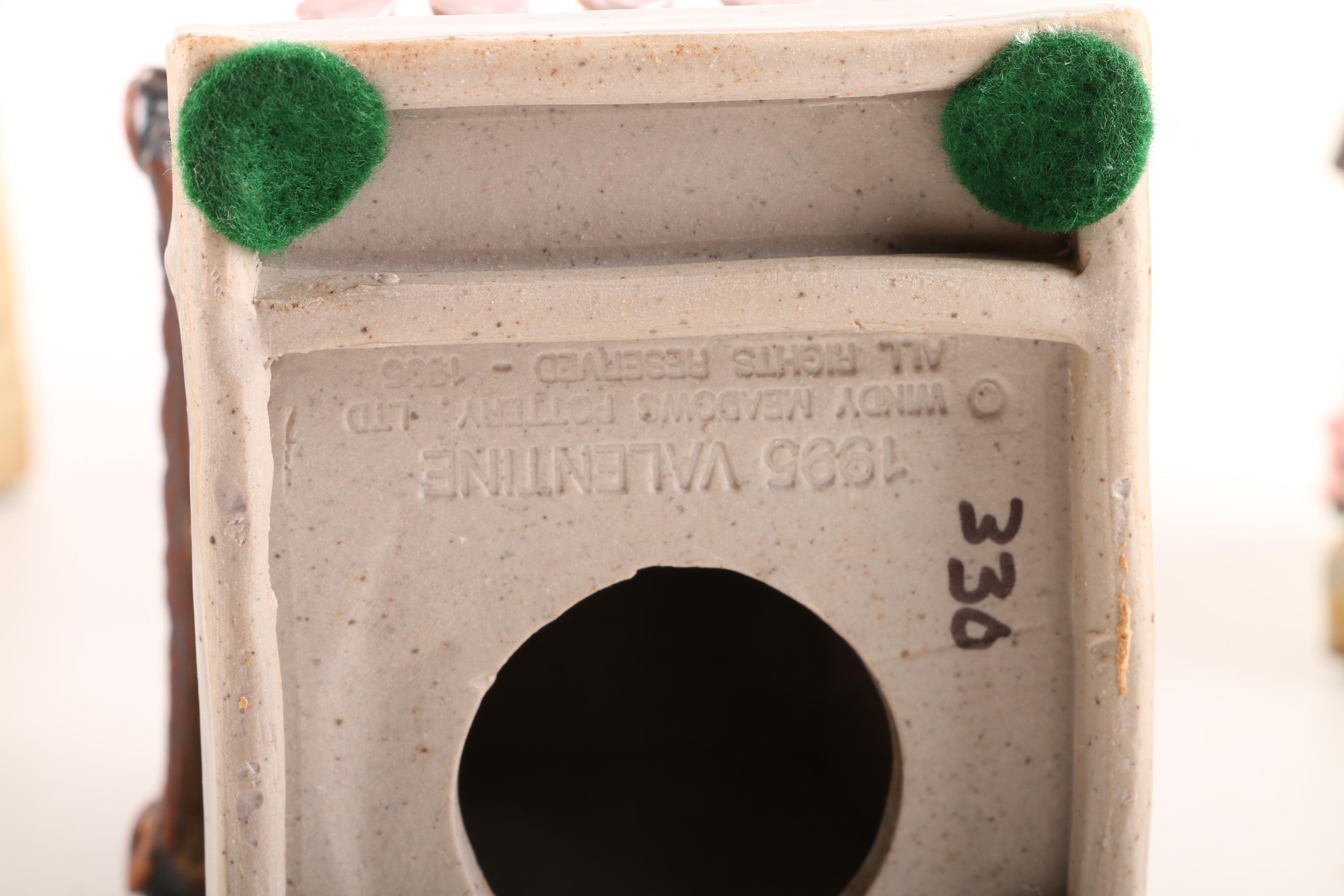 Trio of Windy Meadows Pottery Cottages