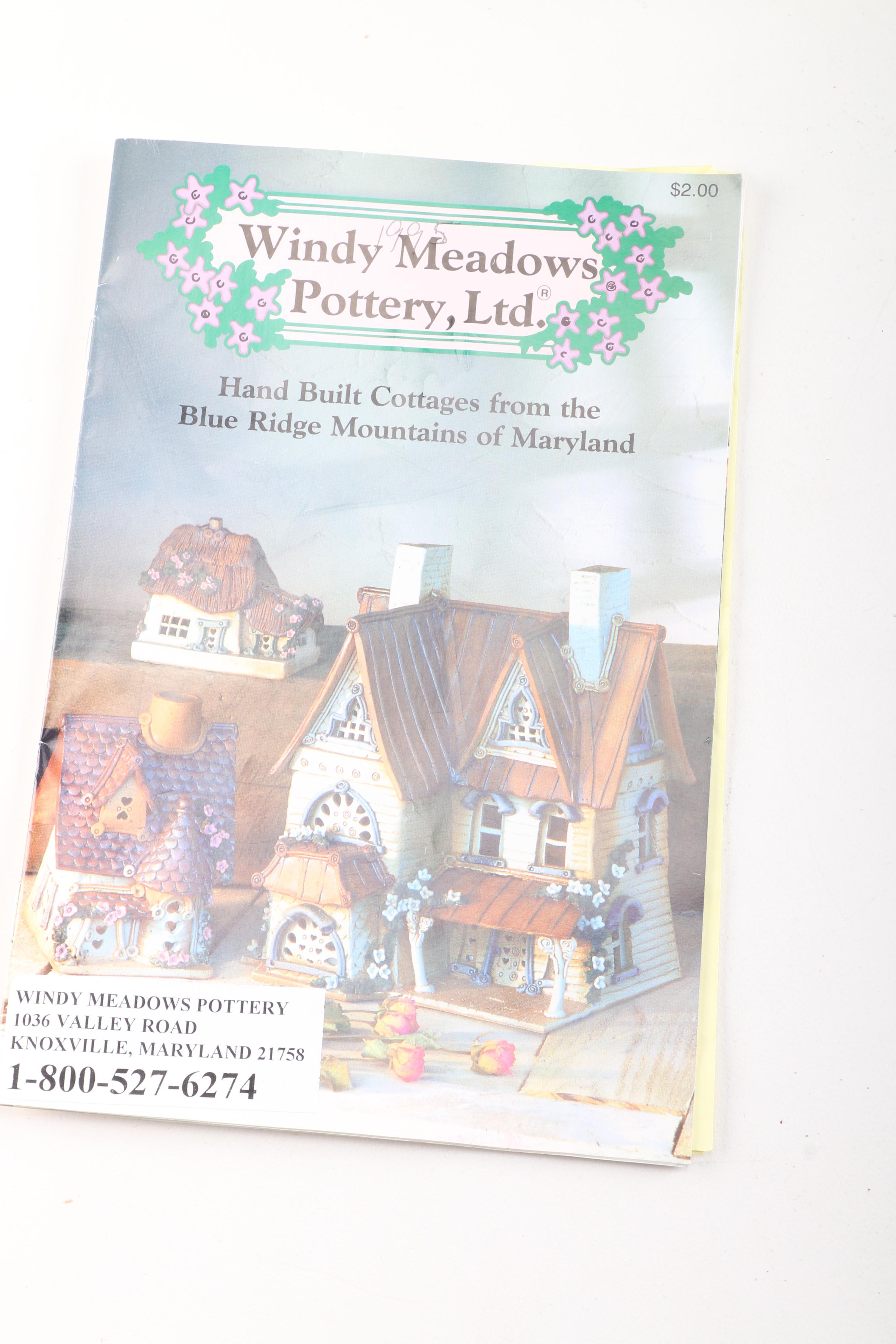 Trio of Windy Meadows Pottery Cottages