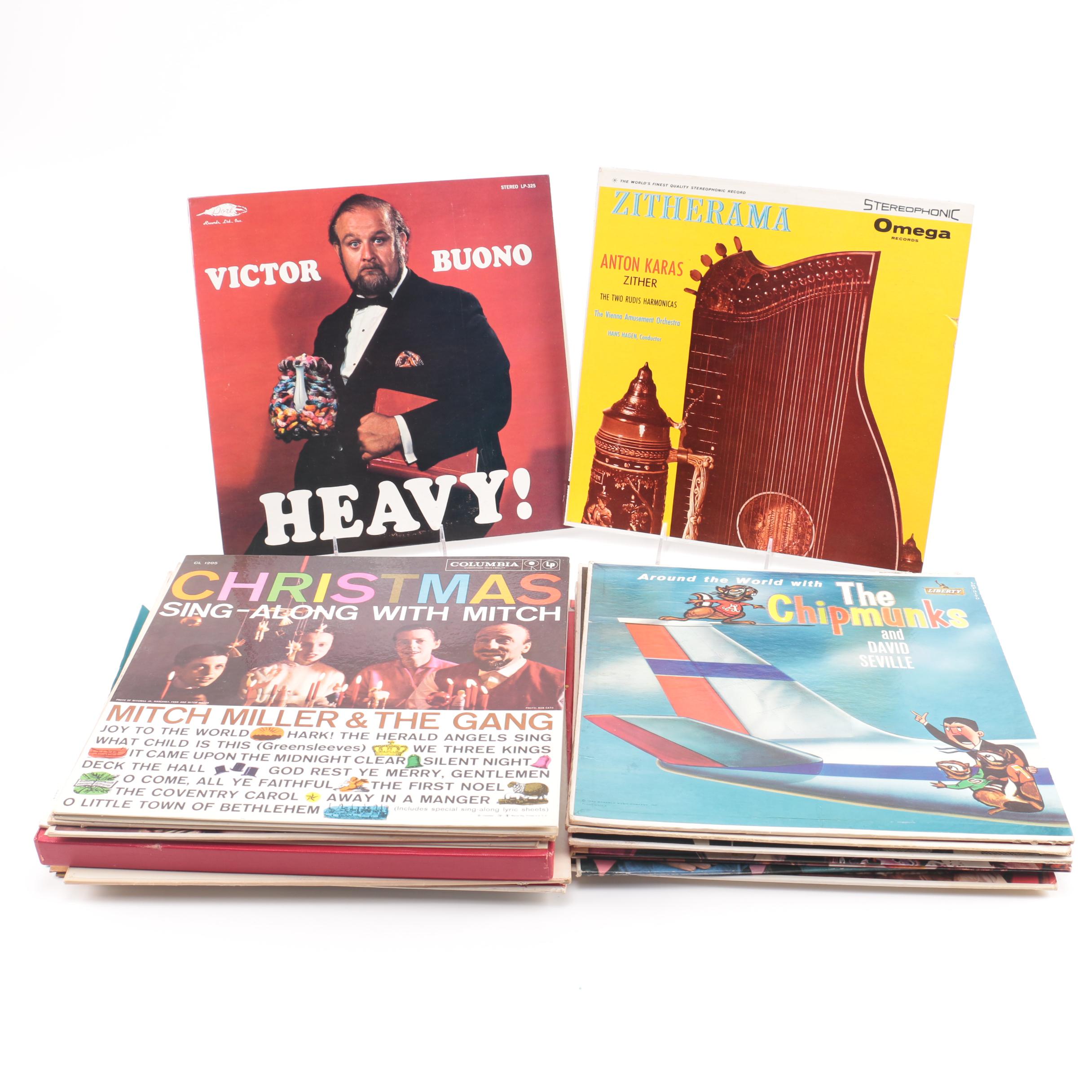 "Music To Strip By," Chipmunks and Other Vintage LPs