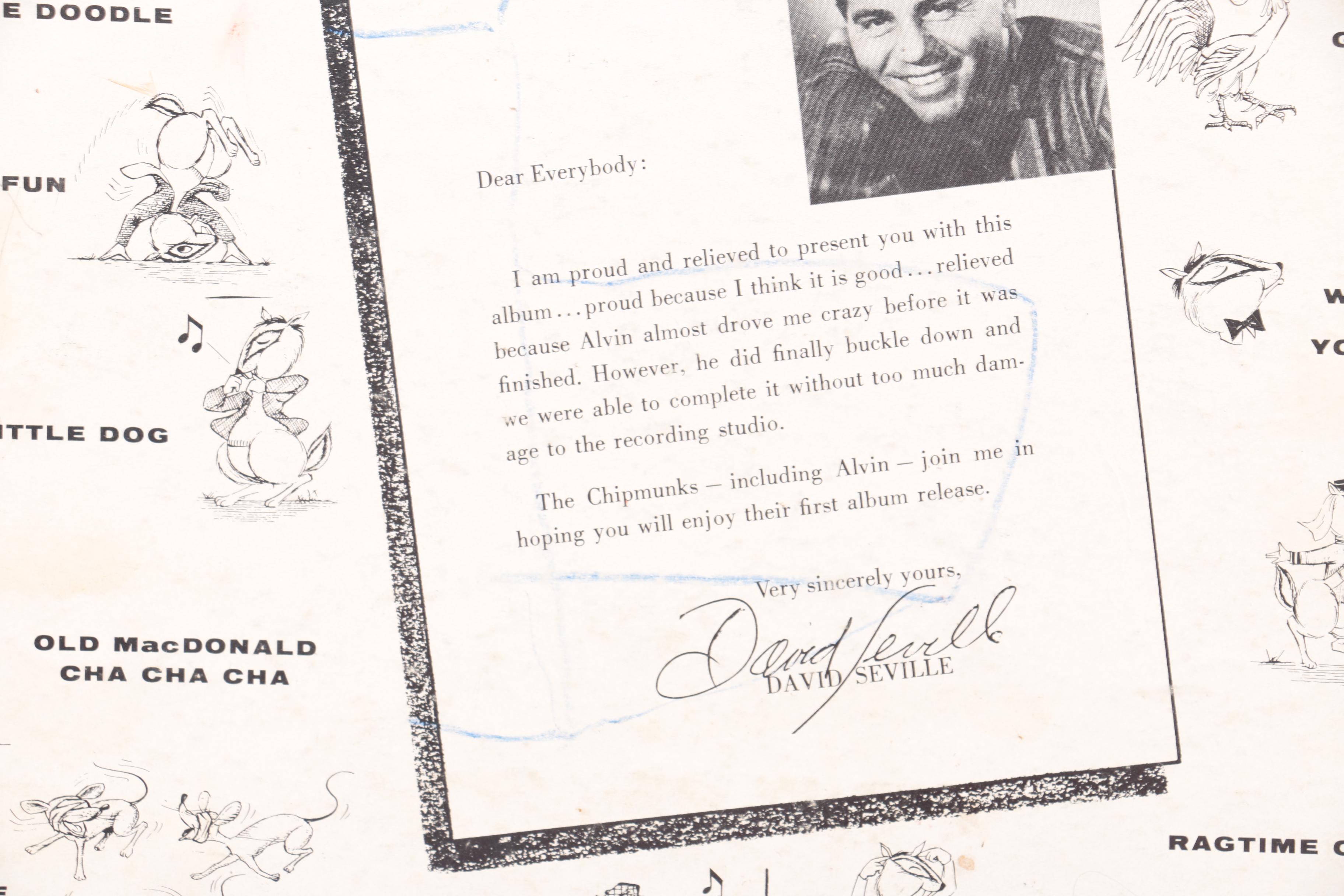 "Music To Strip By," Chipmunks and Other Vintage LPs