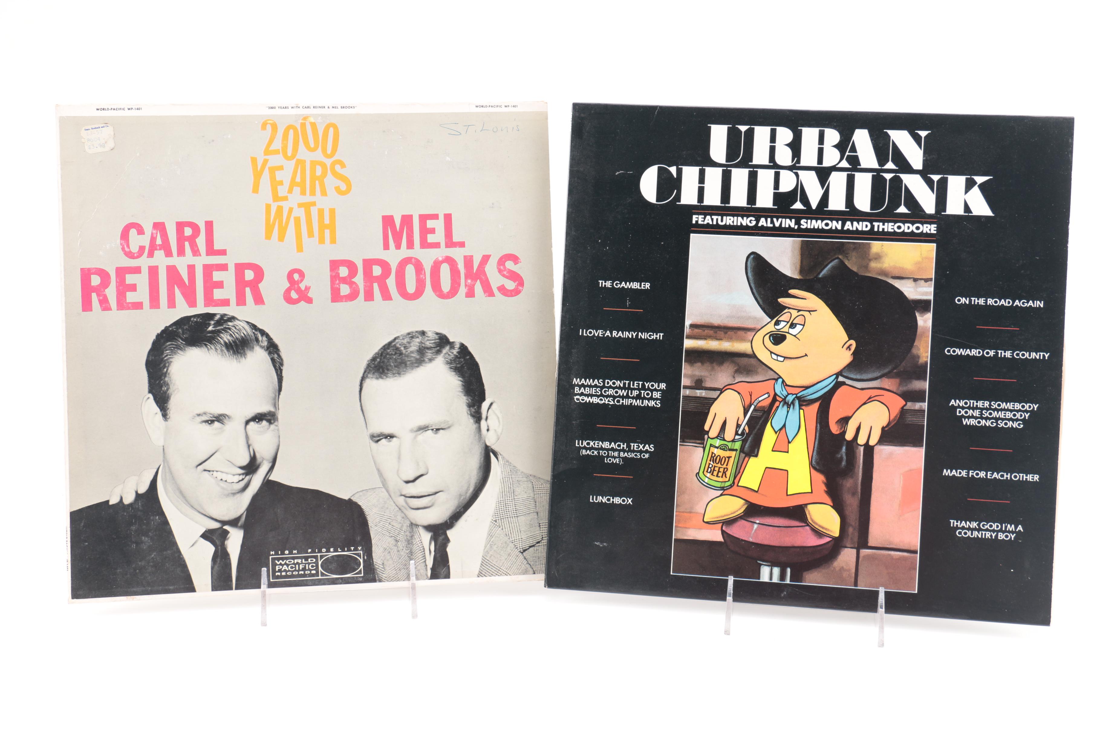 "Music To Strip By," Chipmunks and Other Vintage LPs