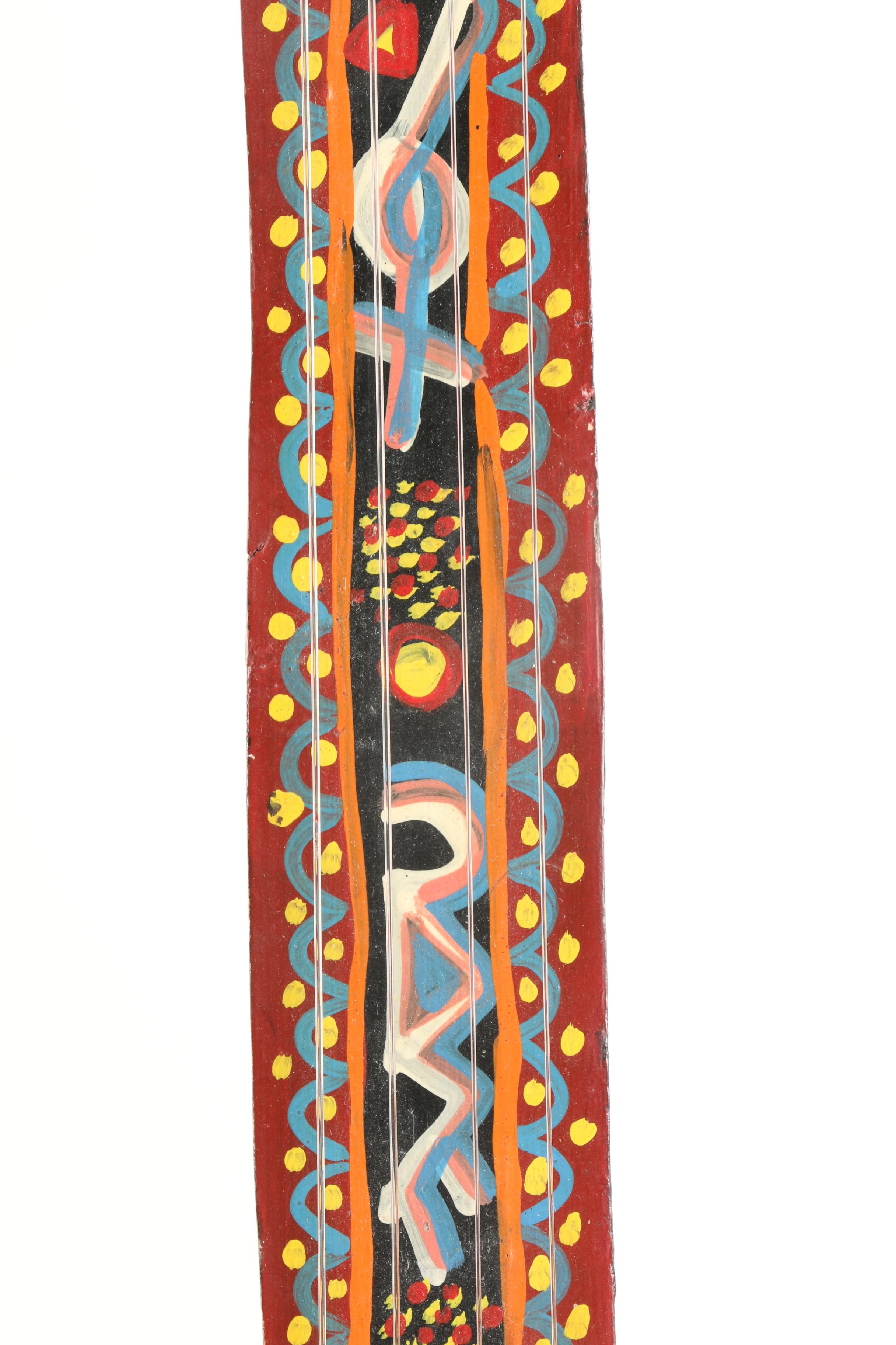 Handmade String Instruments Including Dayak Sapek From Indonesia