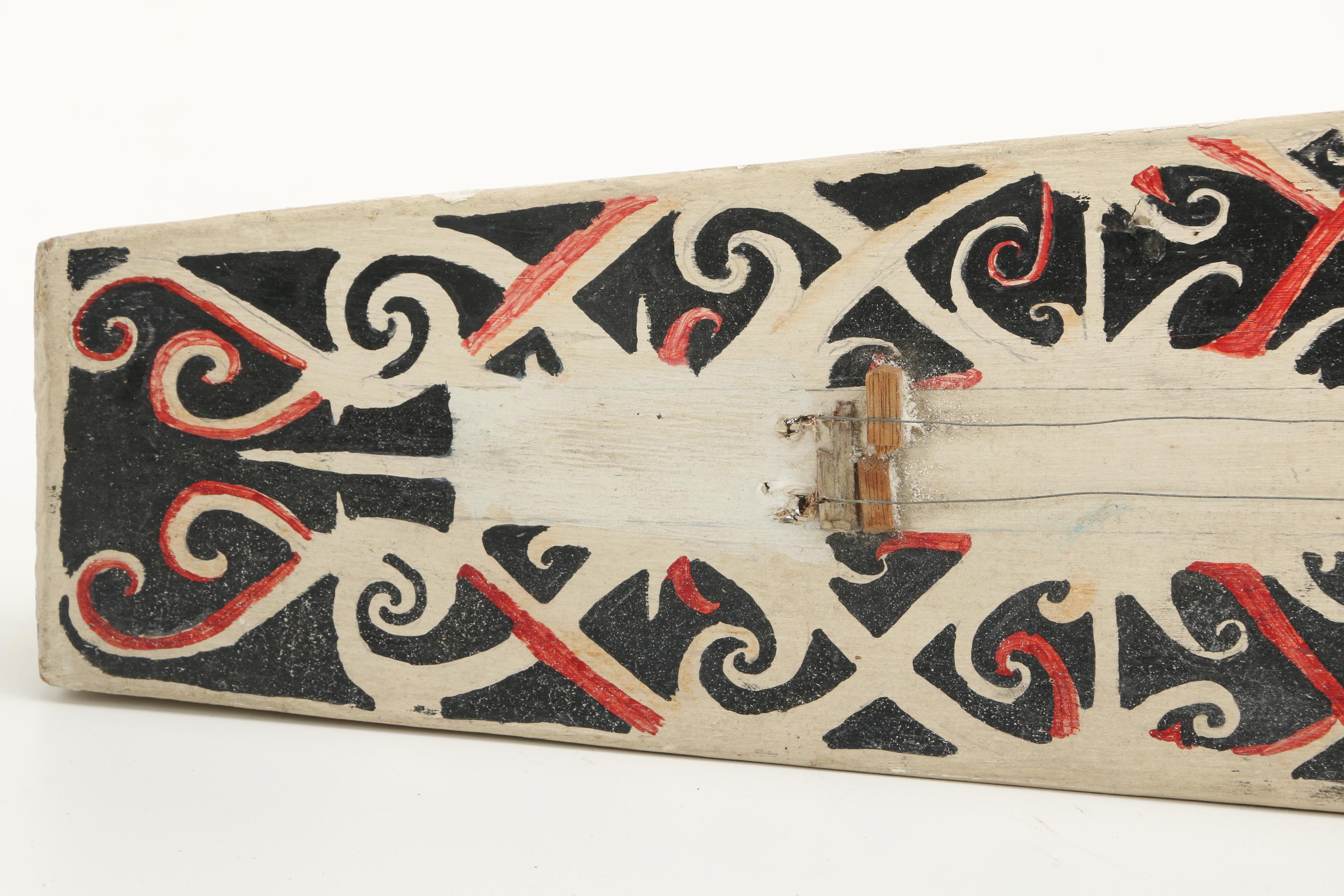 Handmade String Instruments Including Dayak Sapek From Indonesia