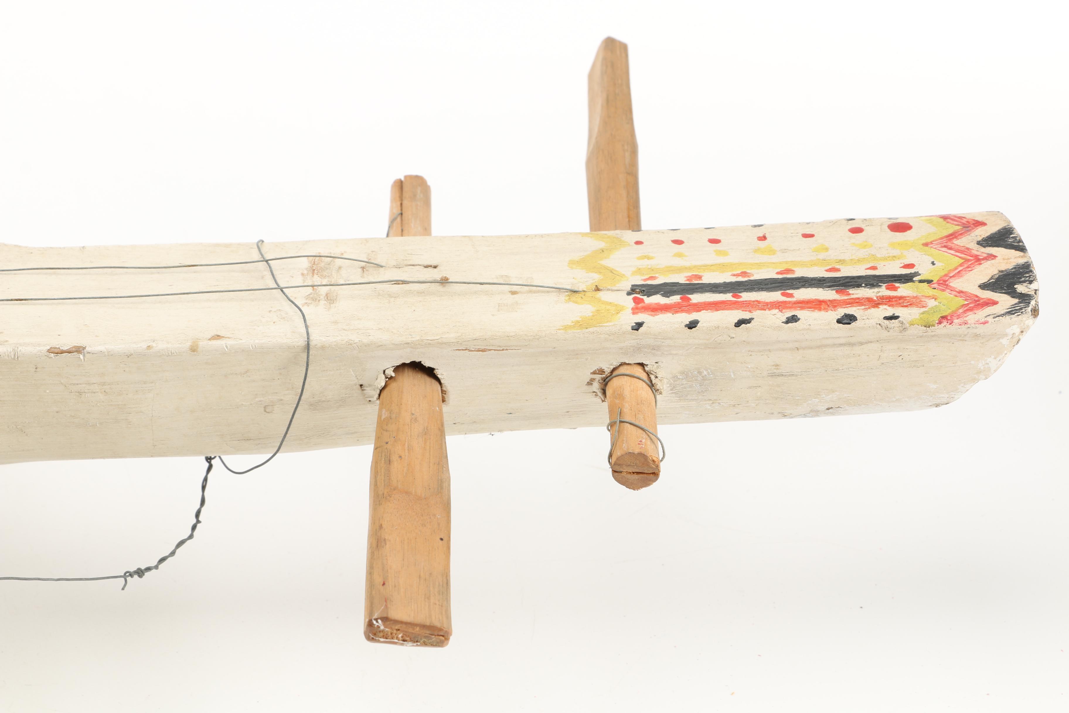 Handmade String Instruments Including Dayak Sapek From Indonesia