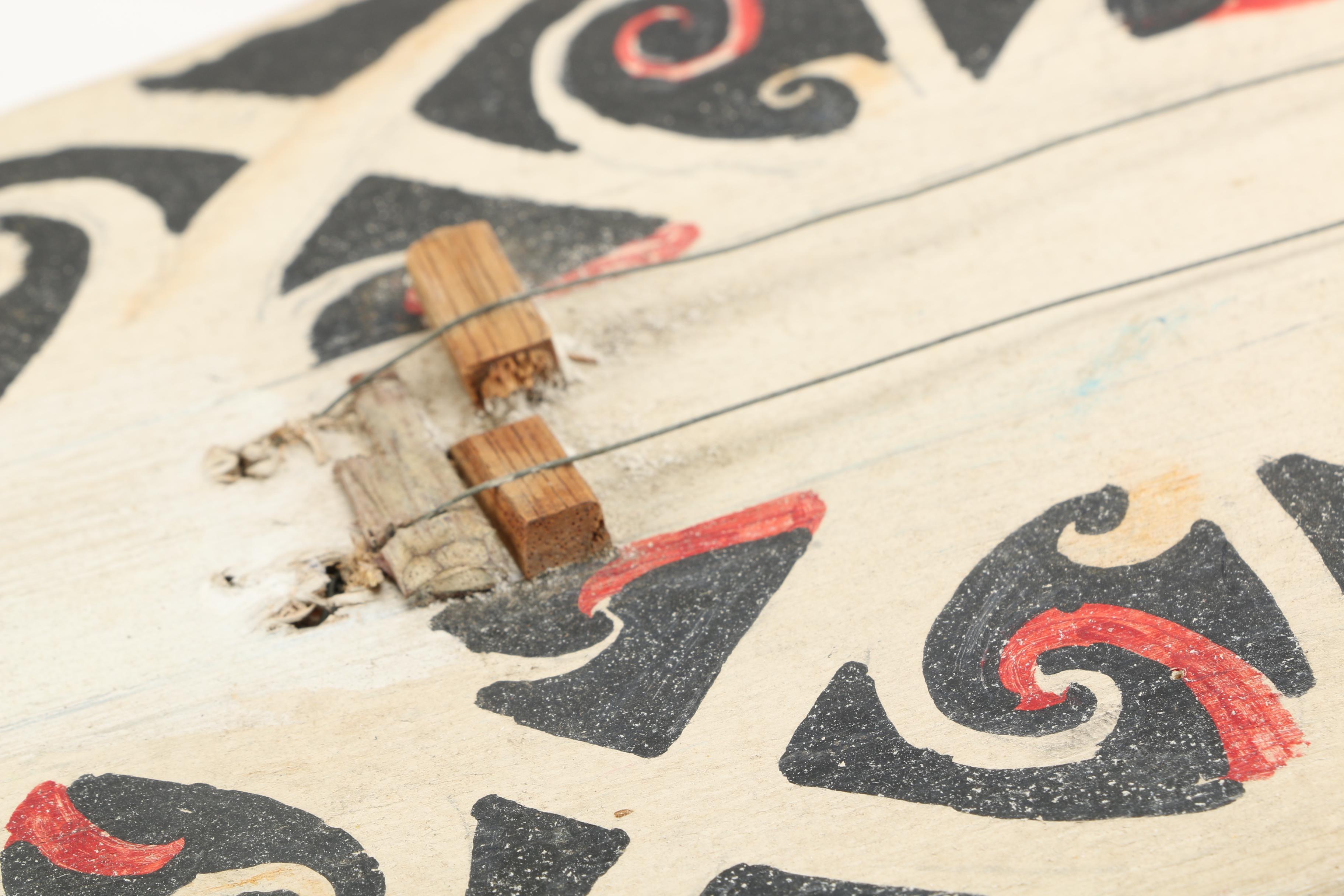 Handmade String Instruments Including Dayak Sapek From Indonesia