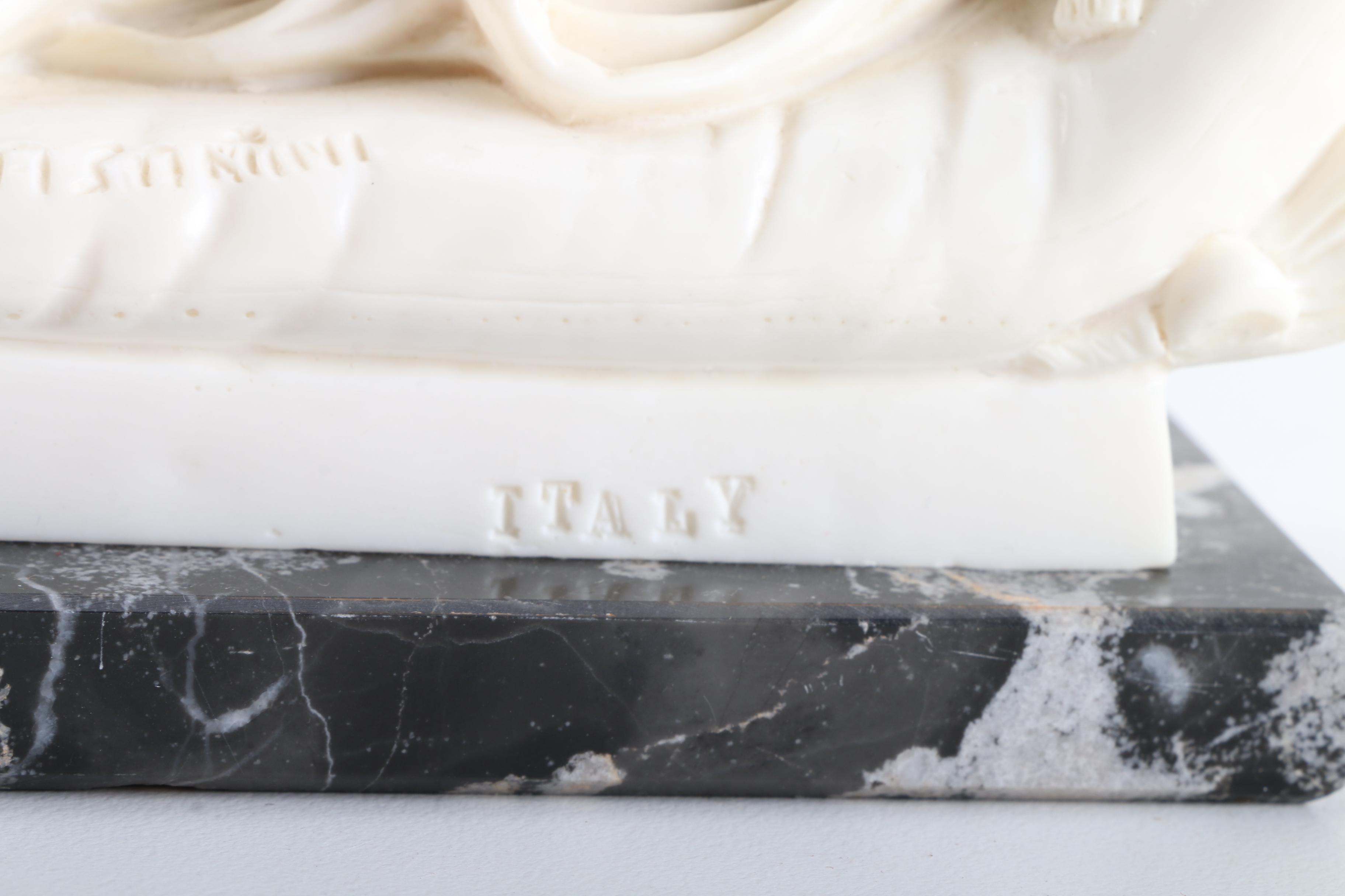 Paolina Bonaparte Resin and Marble Figurine