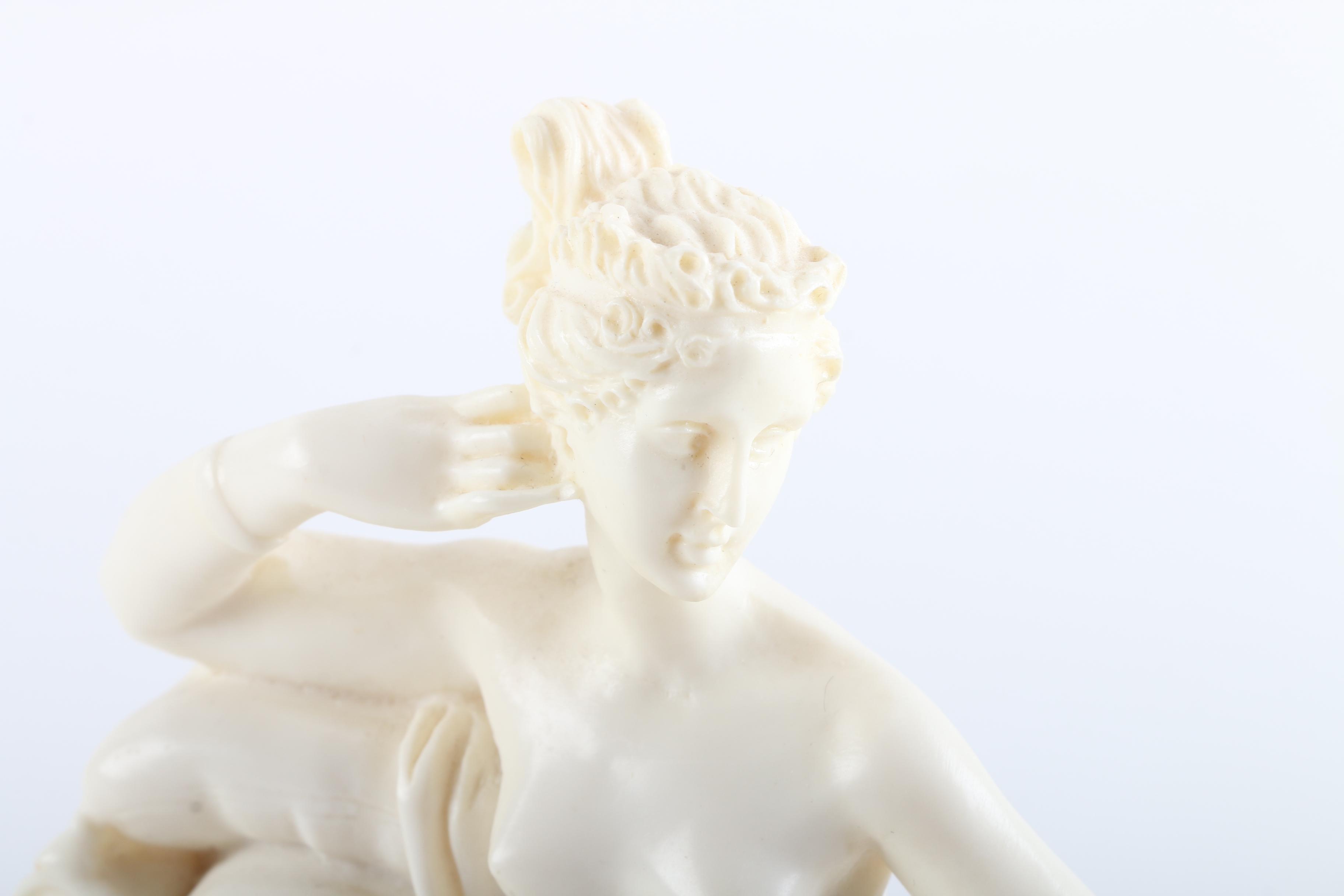Paolina Bonaparte Resin and Marble Figurine