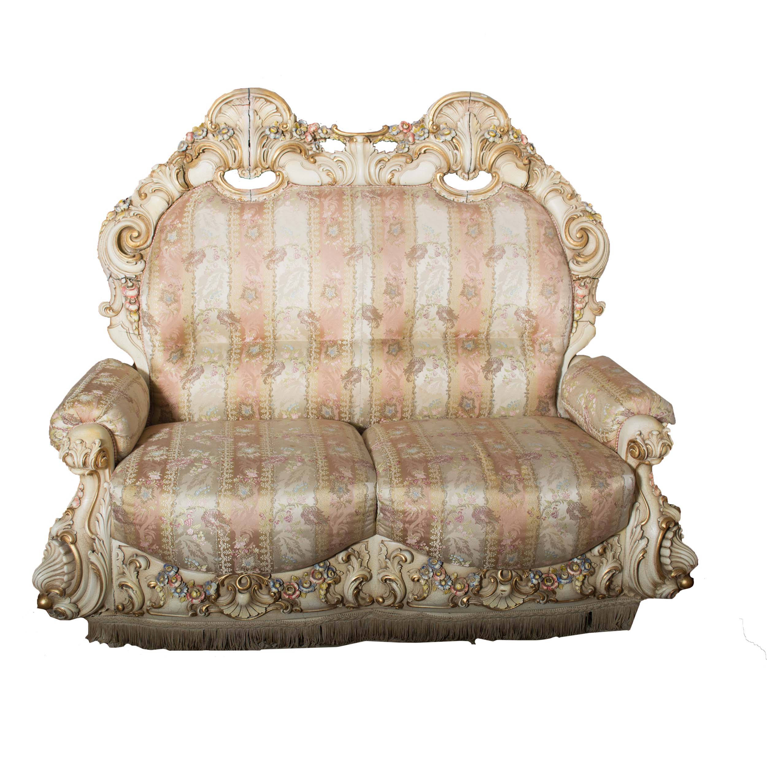 Rococo Style Loveseat