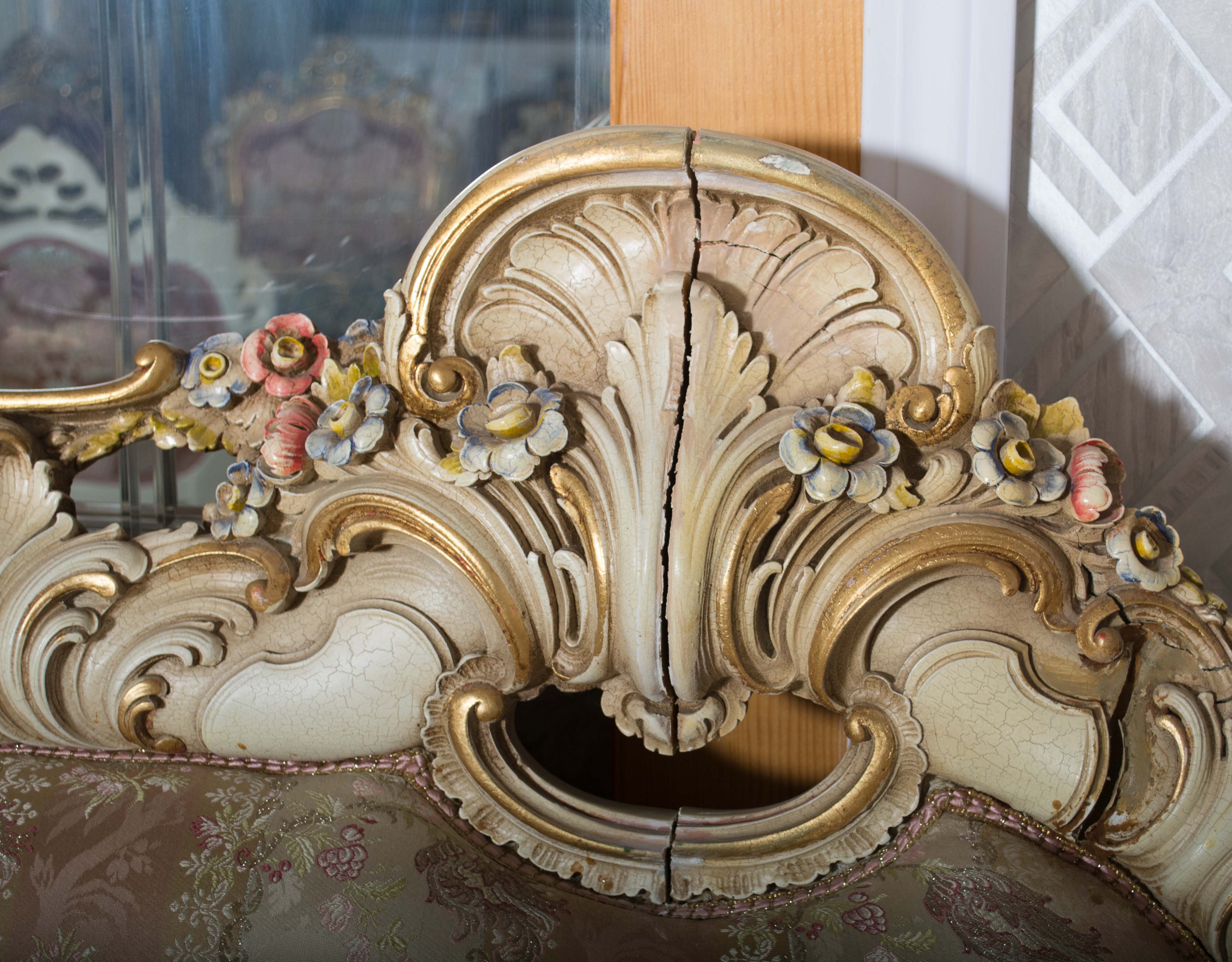 Rococo Style Loveseat