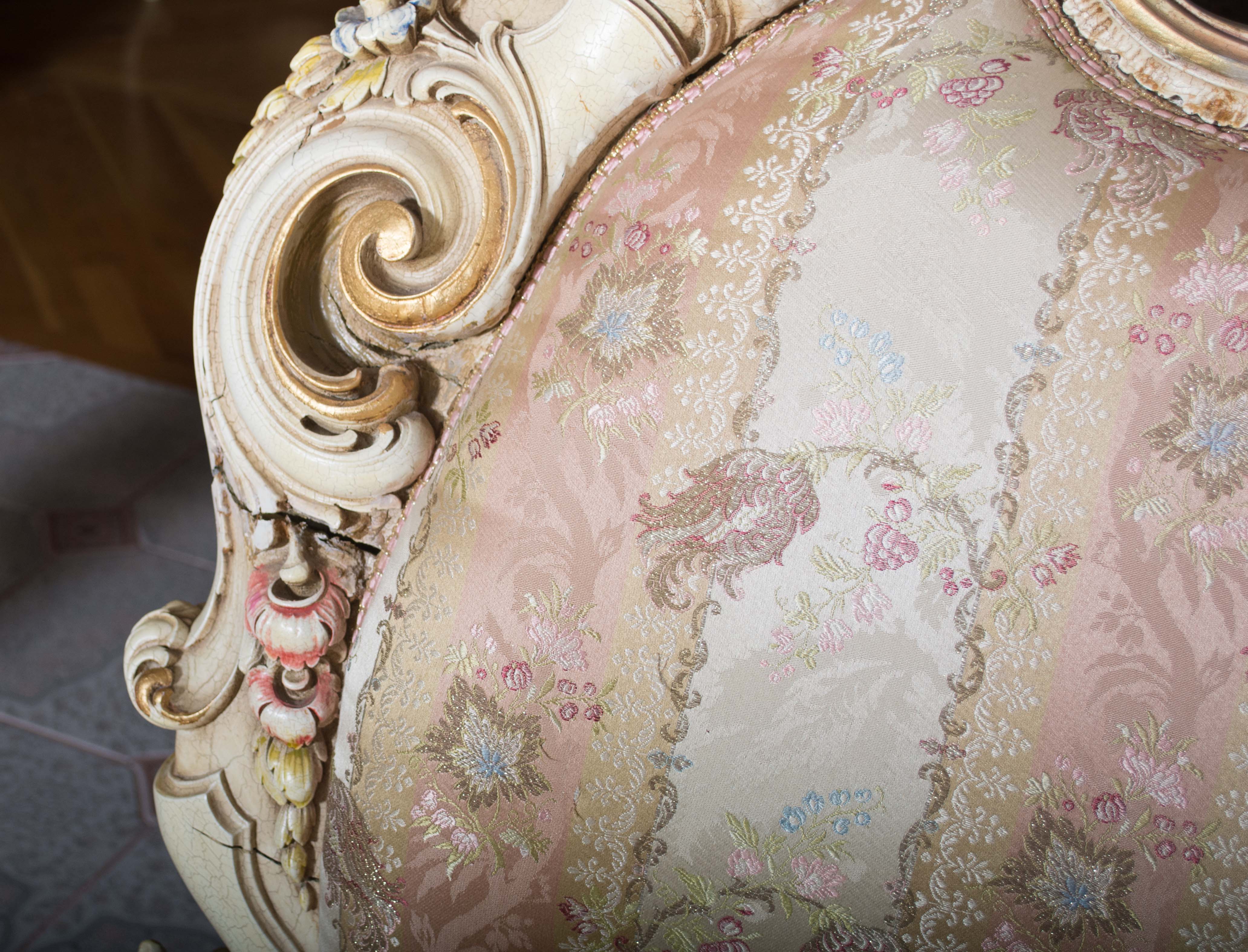 Rococo Style Loveseat