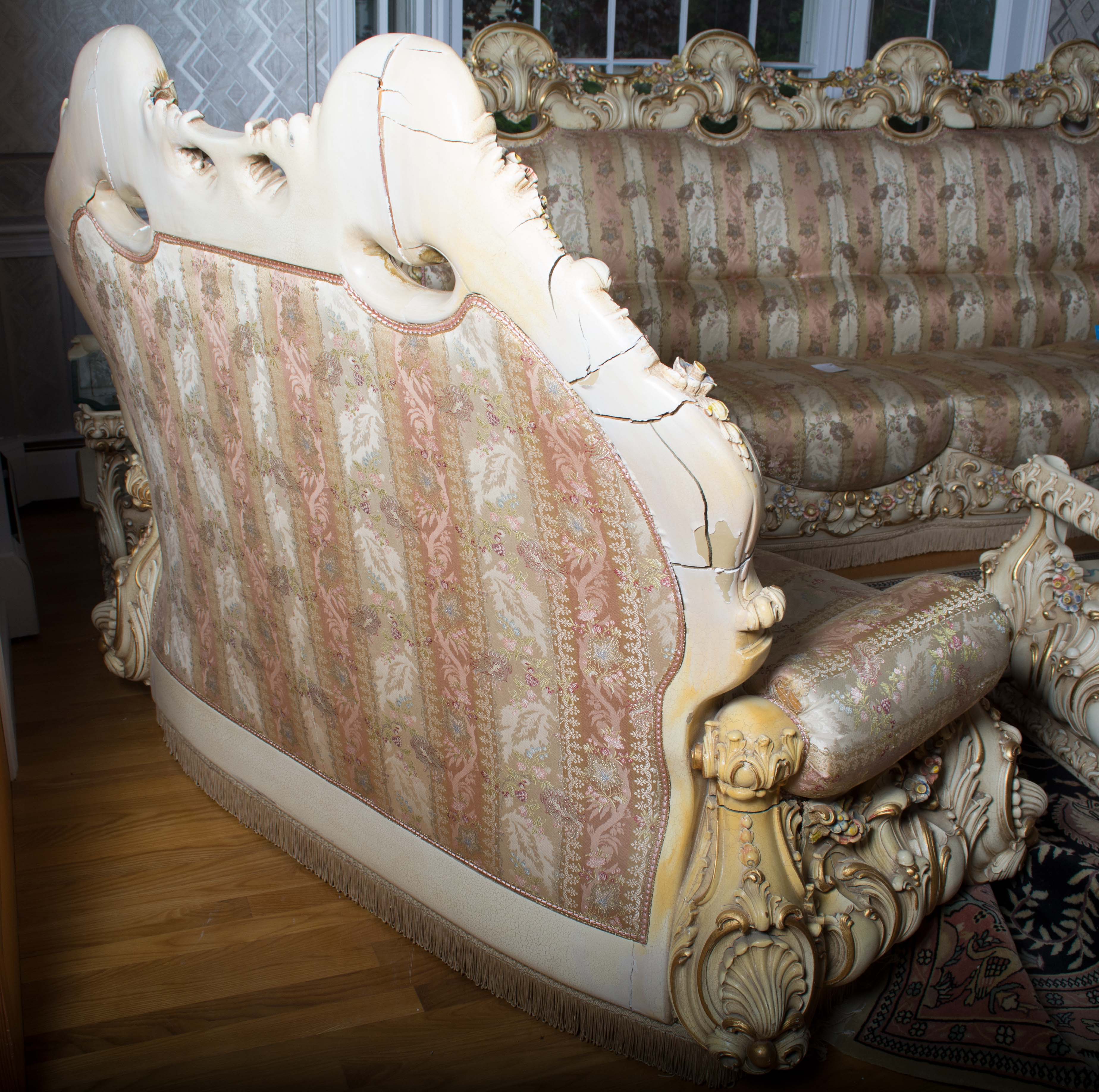 Rococo Style Loveseat