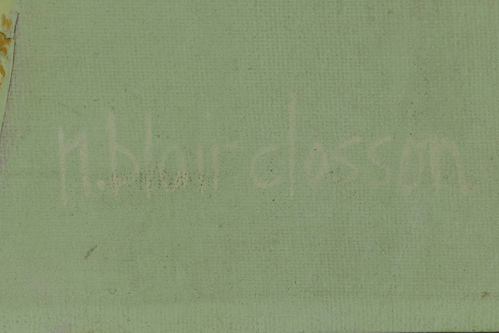 Nanci Blair Closson Acrylic on Canvas of Abstract Scene