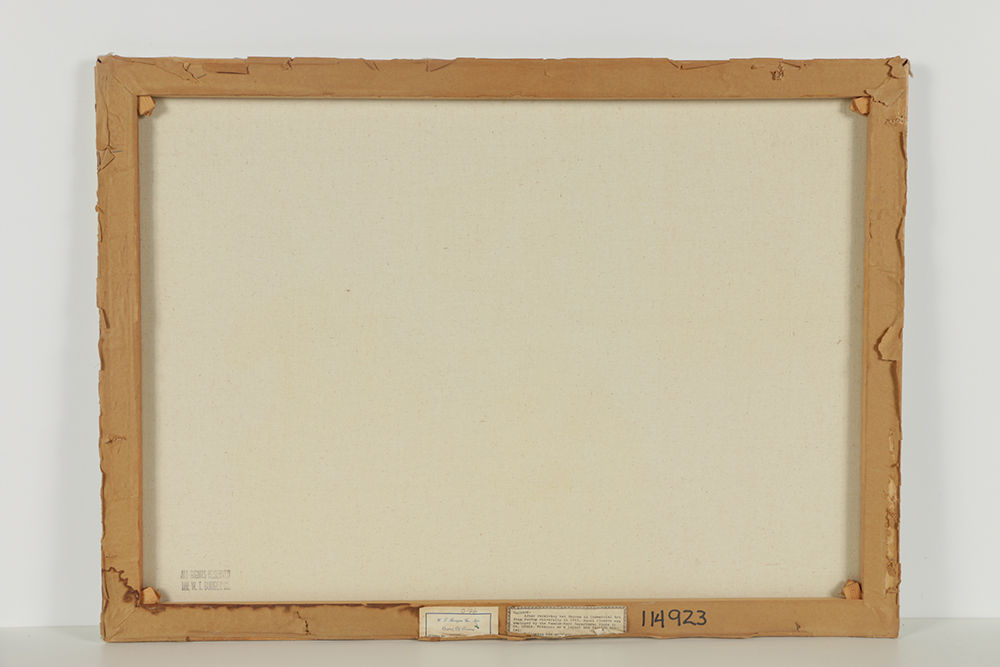 Nanci Blair Closson Acrylic on Canvas of Abstract Scene