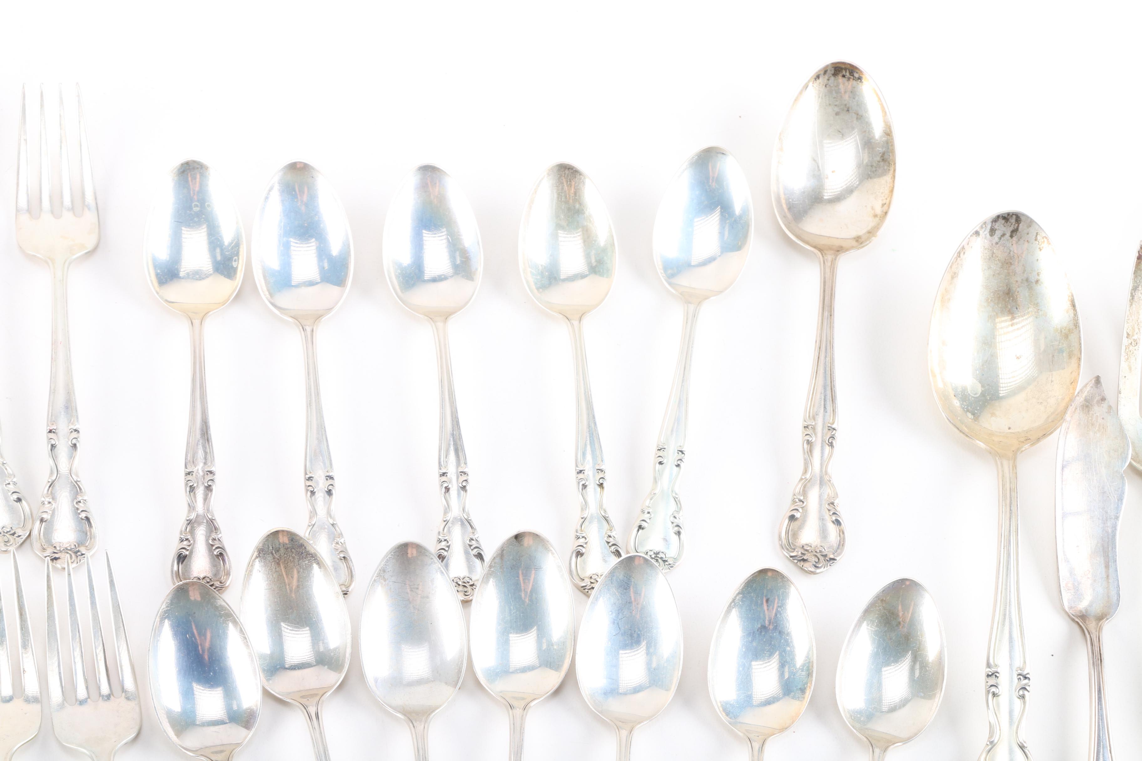 Easterling "American Classic" Sterling Silver Flatware Set