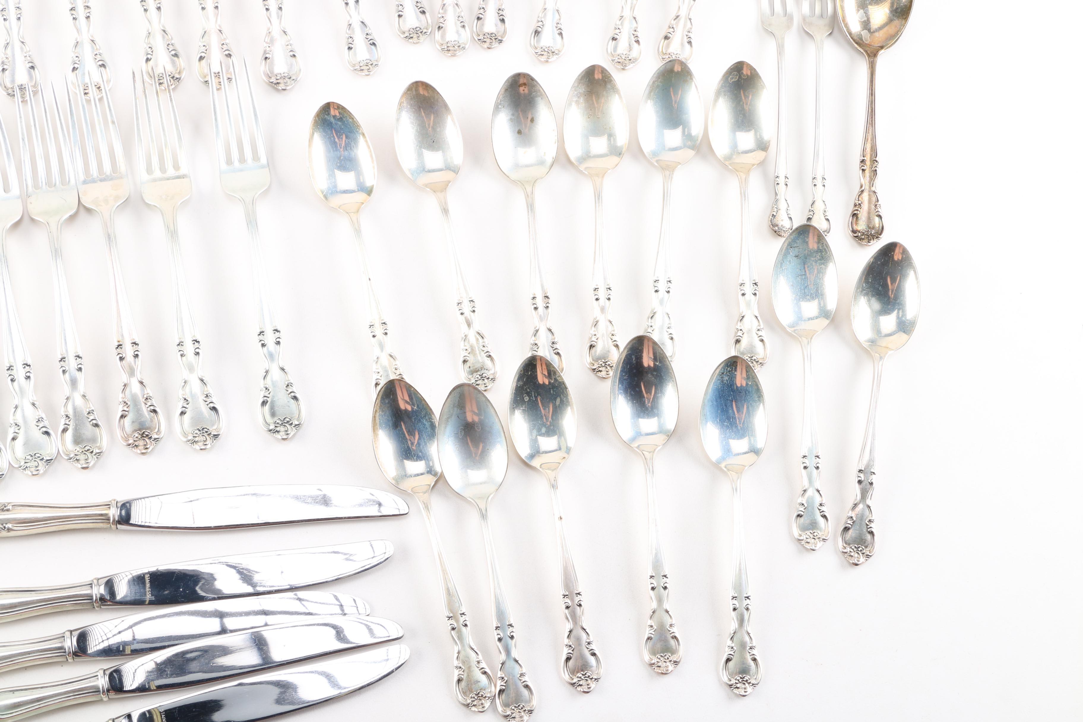 Easterling "American Classic" Sterling Silver Flatware Set