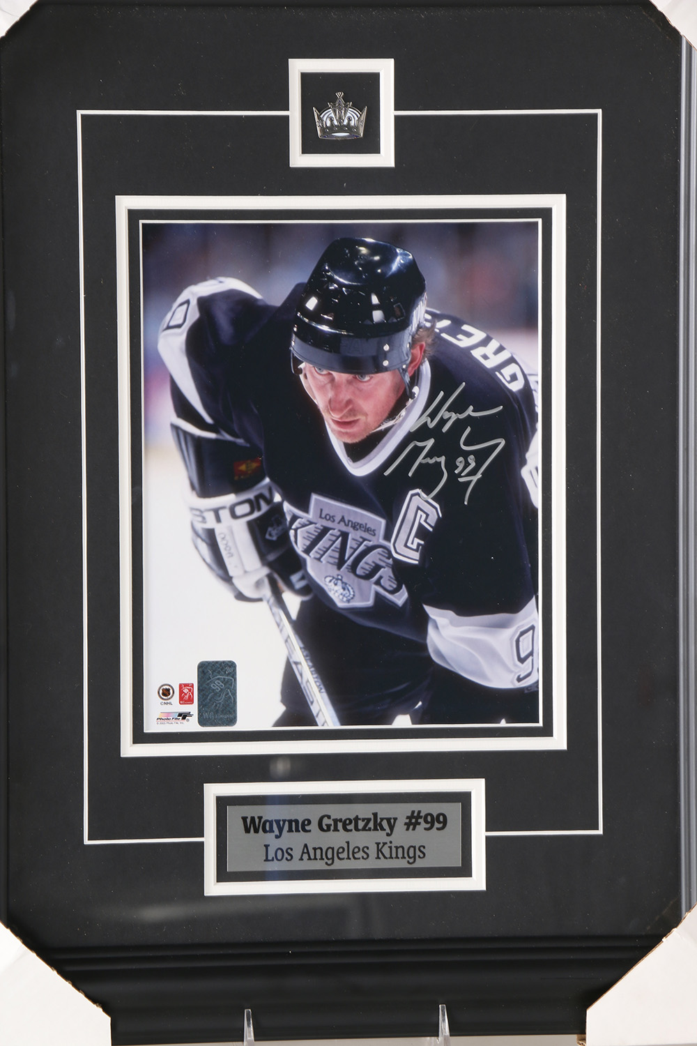 Signed and Framed Wayne Gretzky Los Angeles Kings Picture