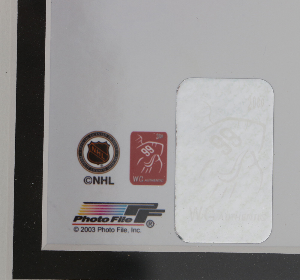 Signed and Framed Wayne Gretzky Los Angeles Kings Picture