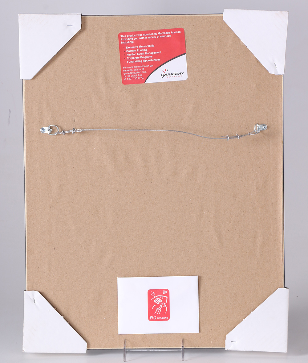 Signed and Framed Wayne Gretzky Los Angeles Kings Picture