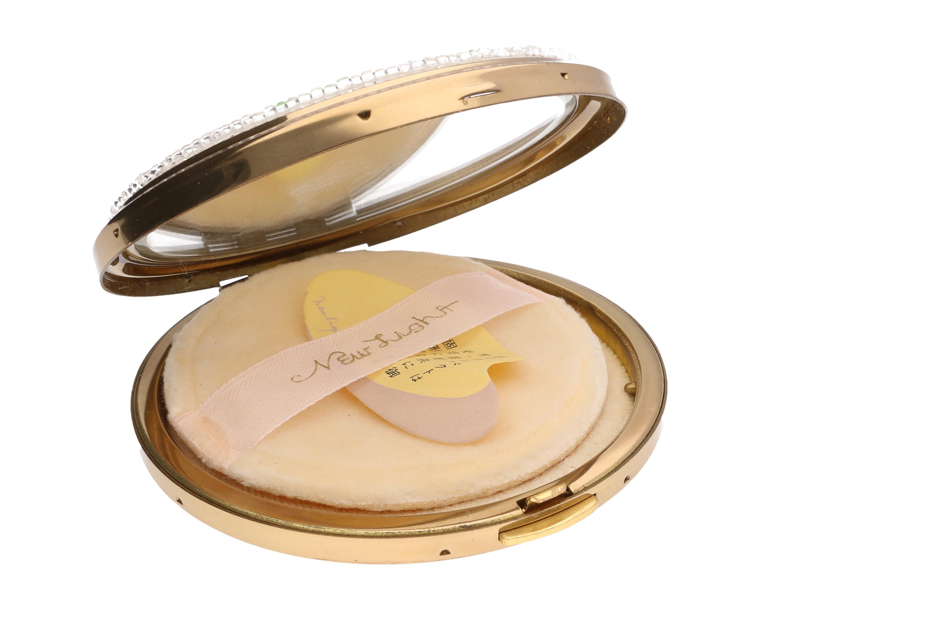 Cultured Pearl Necklace and Vintage Beaded New Light Compact