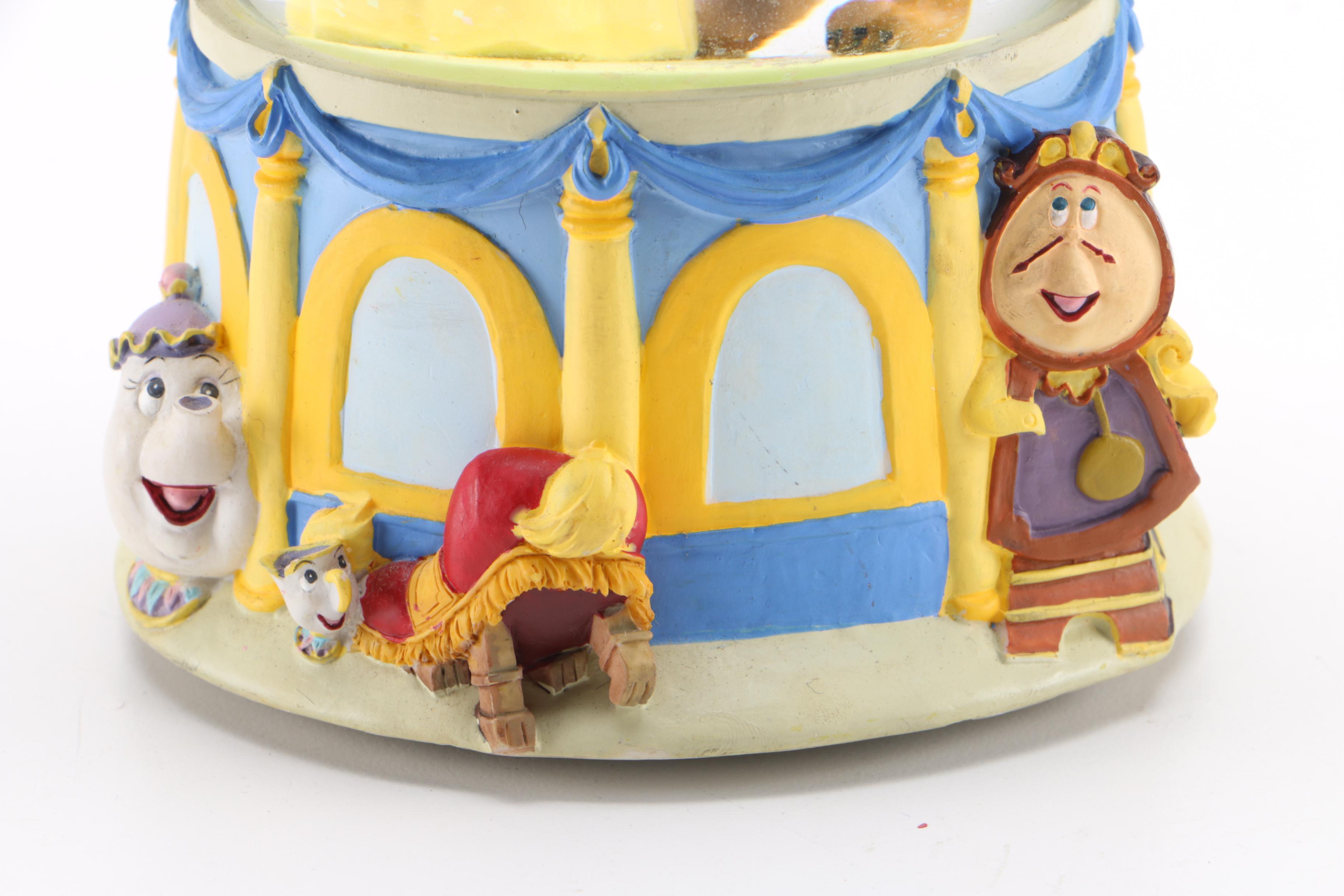 Disney Snow Globes and Statue