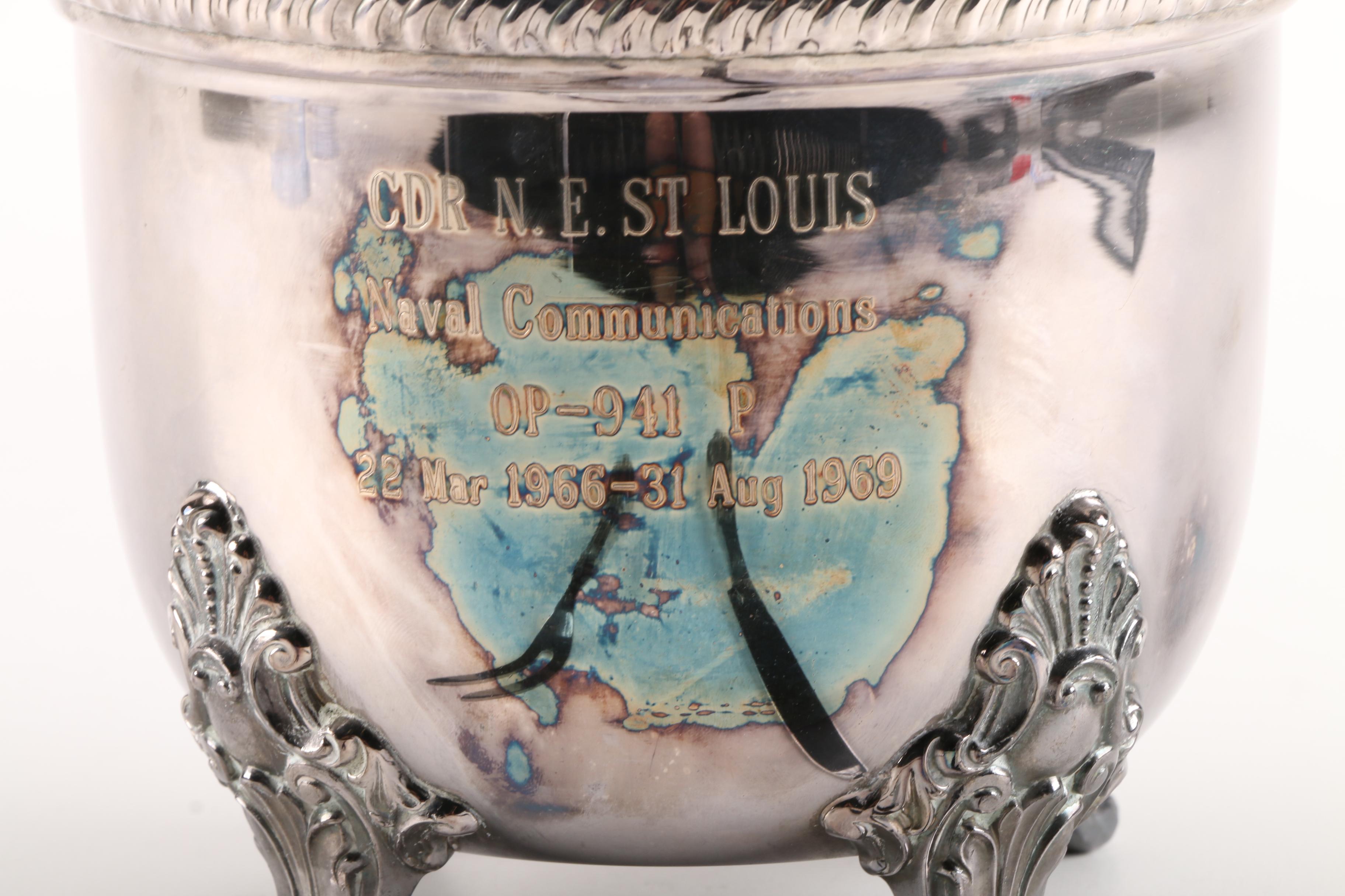 Poole Silver Co. Silver Plate Ice Bucket