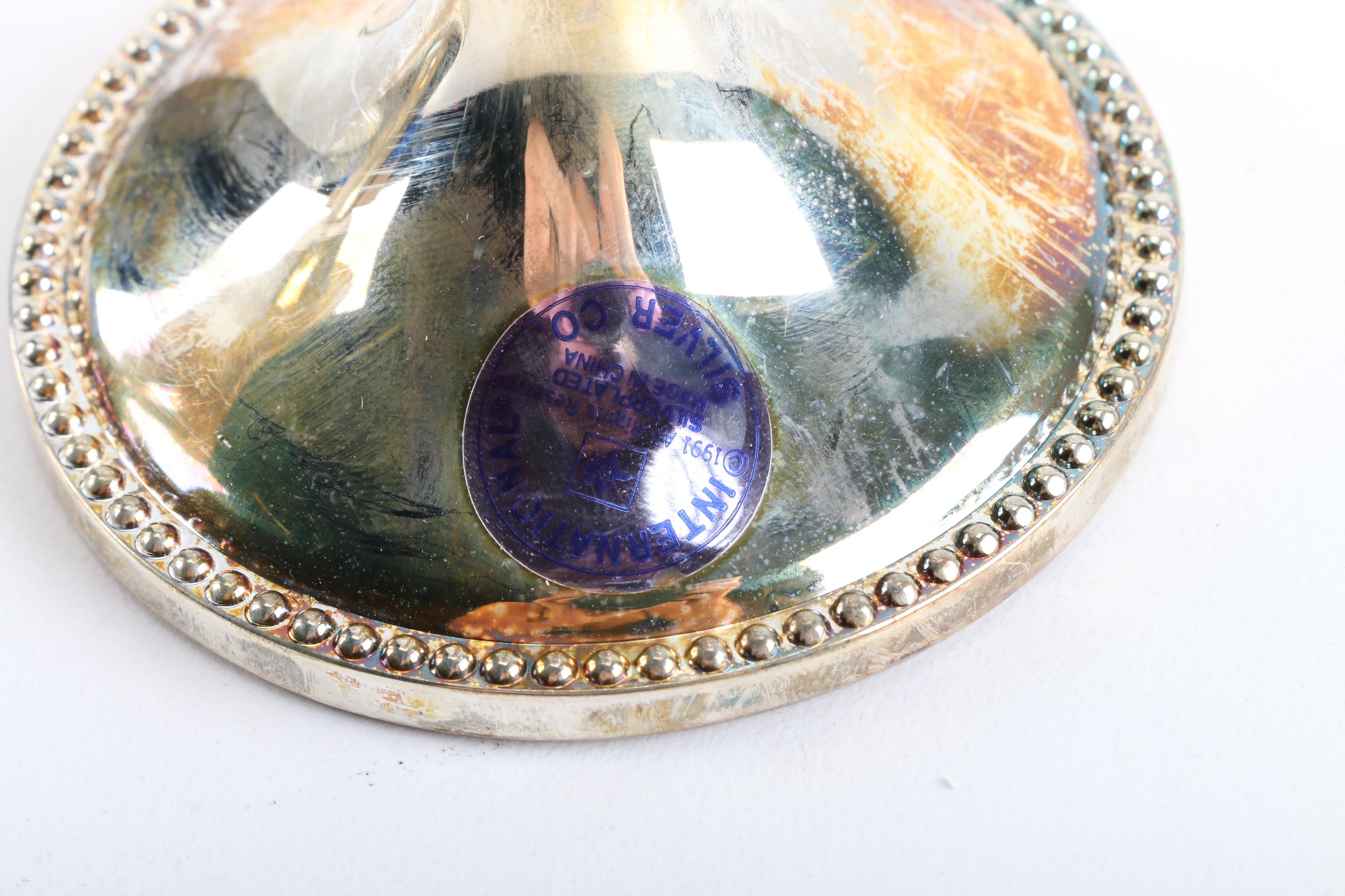 International Silver Company Silver Plate Candleholders