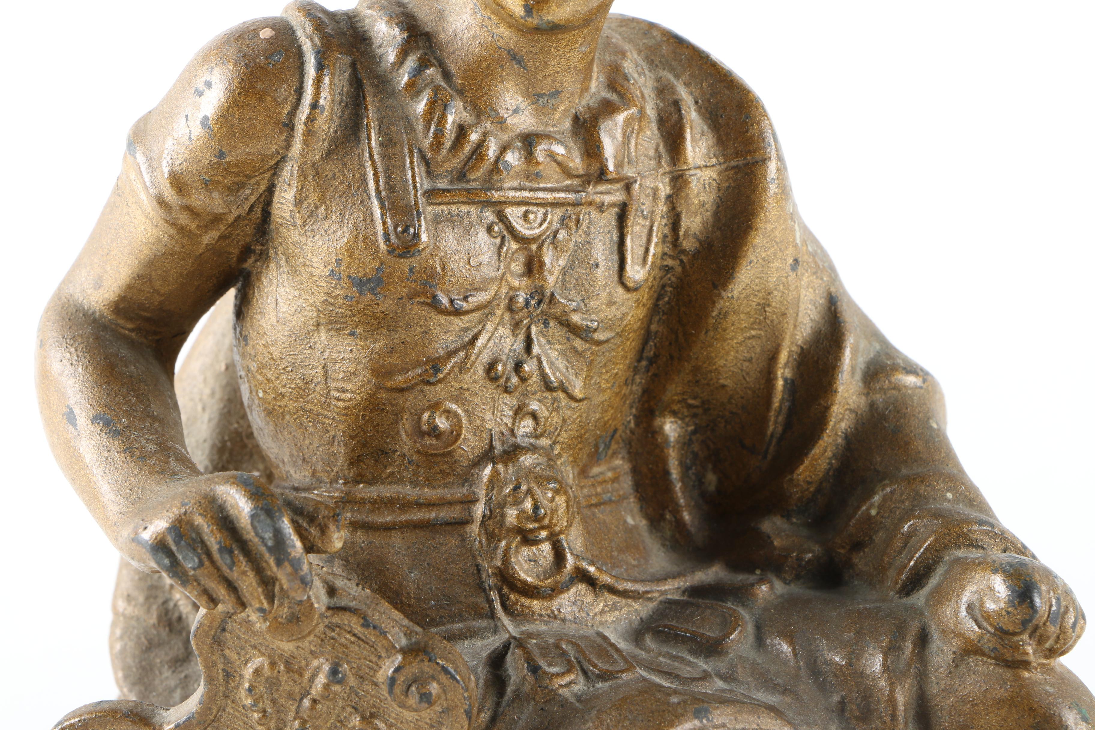 Metal Knight Figurine