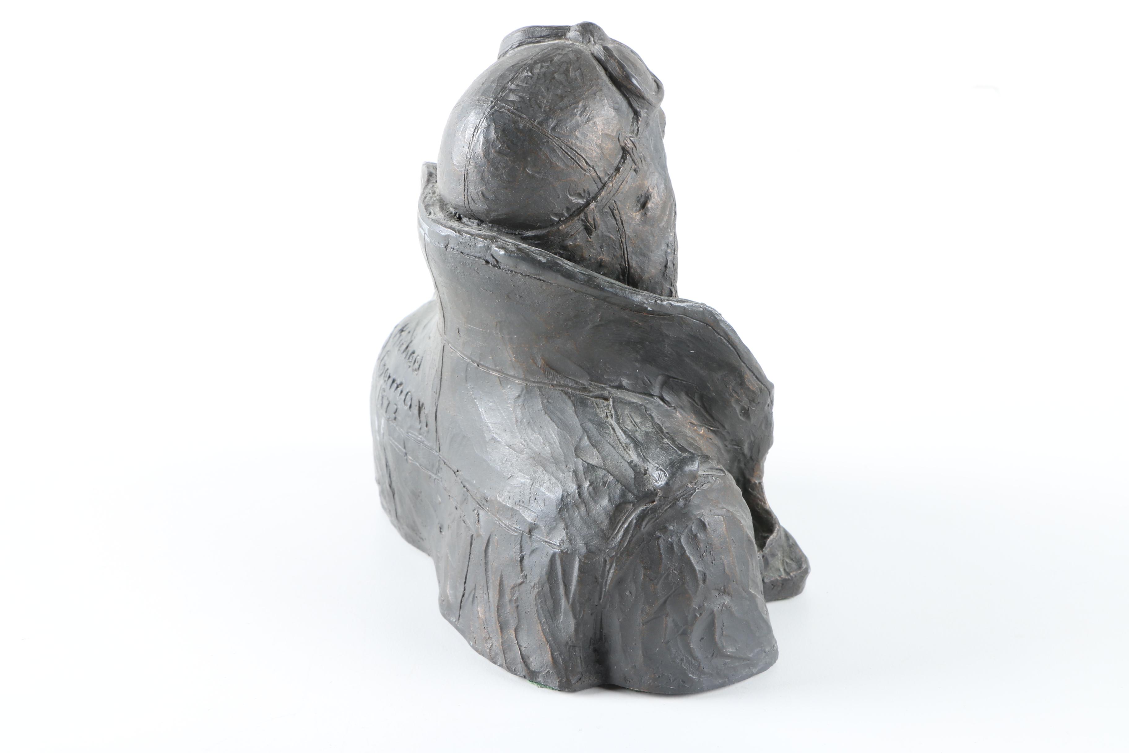 Charles Lindbergh Bust by Michael Garman