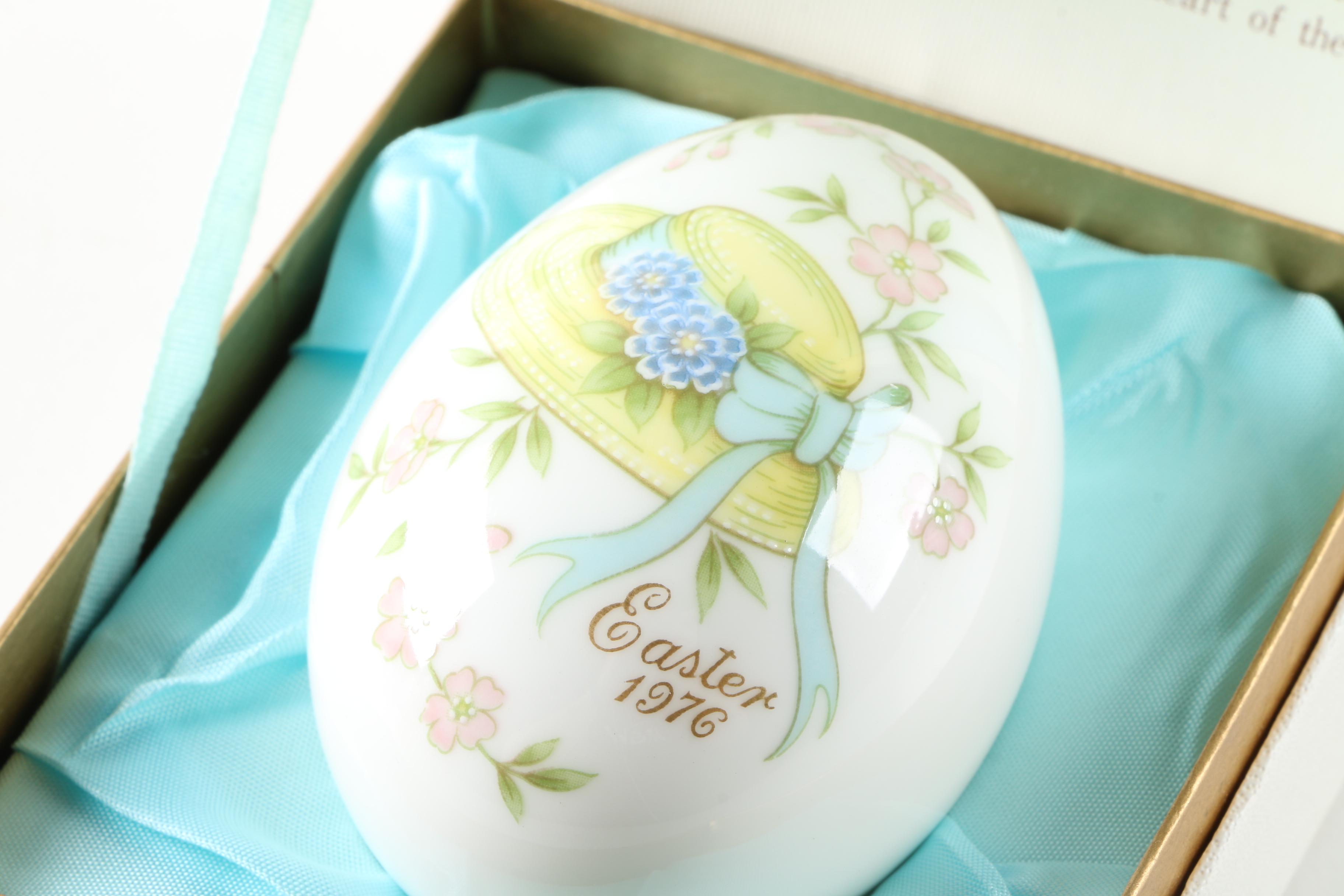 Limited Edition Noritake Porcelain Eggs