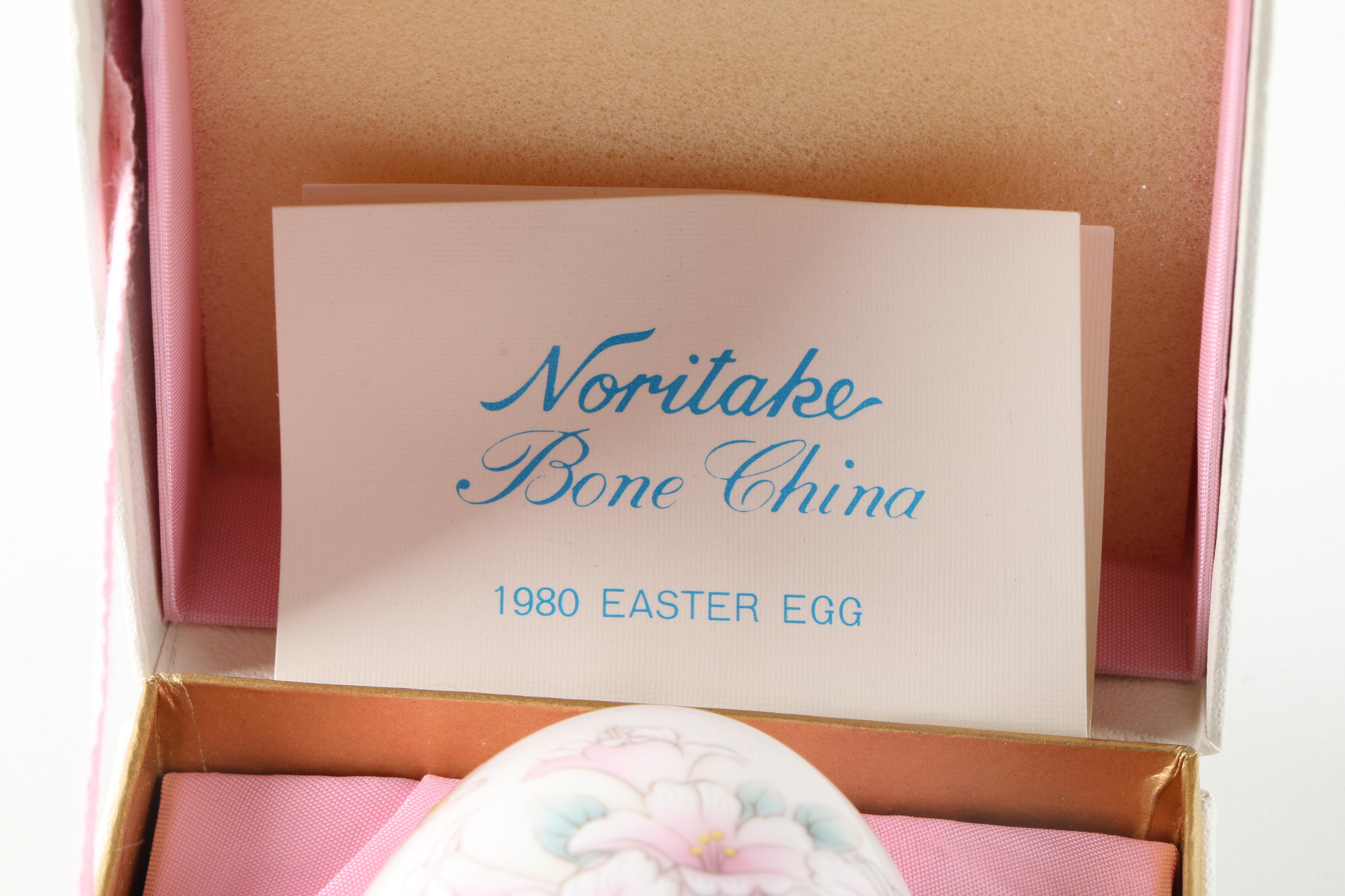 Limited Edition Noritake Porcelain Eggs