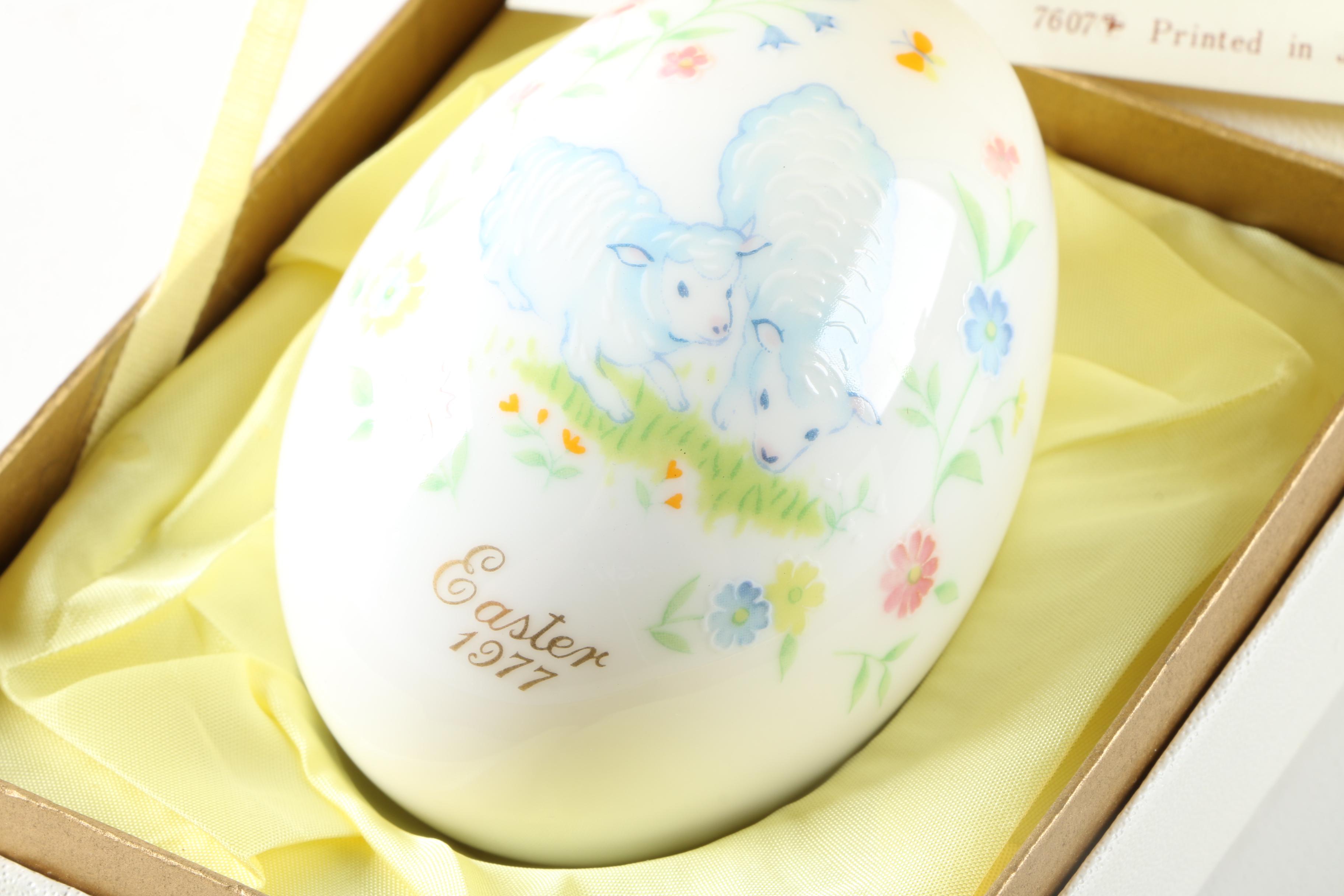 Limited Edition Noritake Porcelain Eggs
