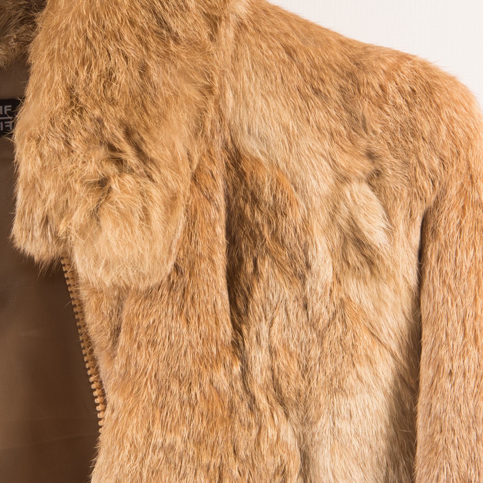 Exclusif Rabbit Fur Bomber Jacket